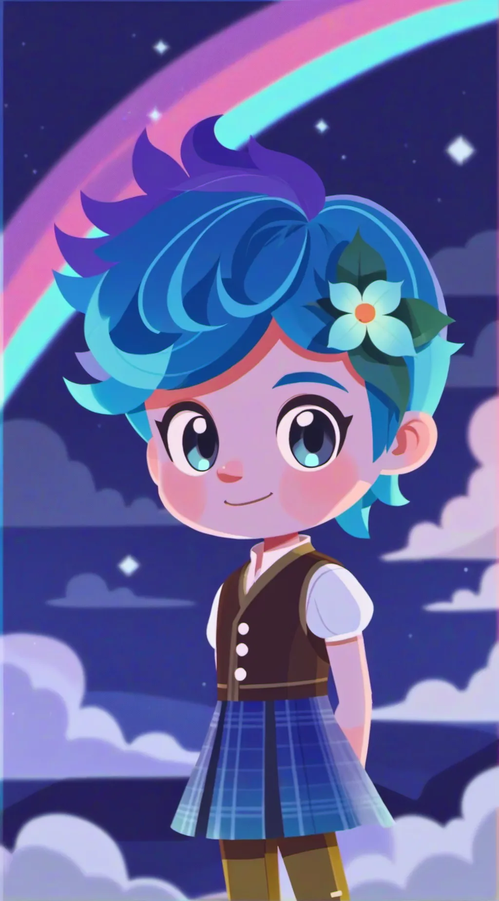 ai character: Dw background