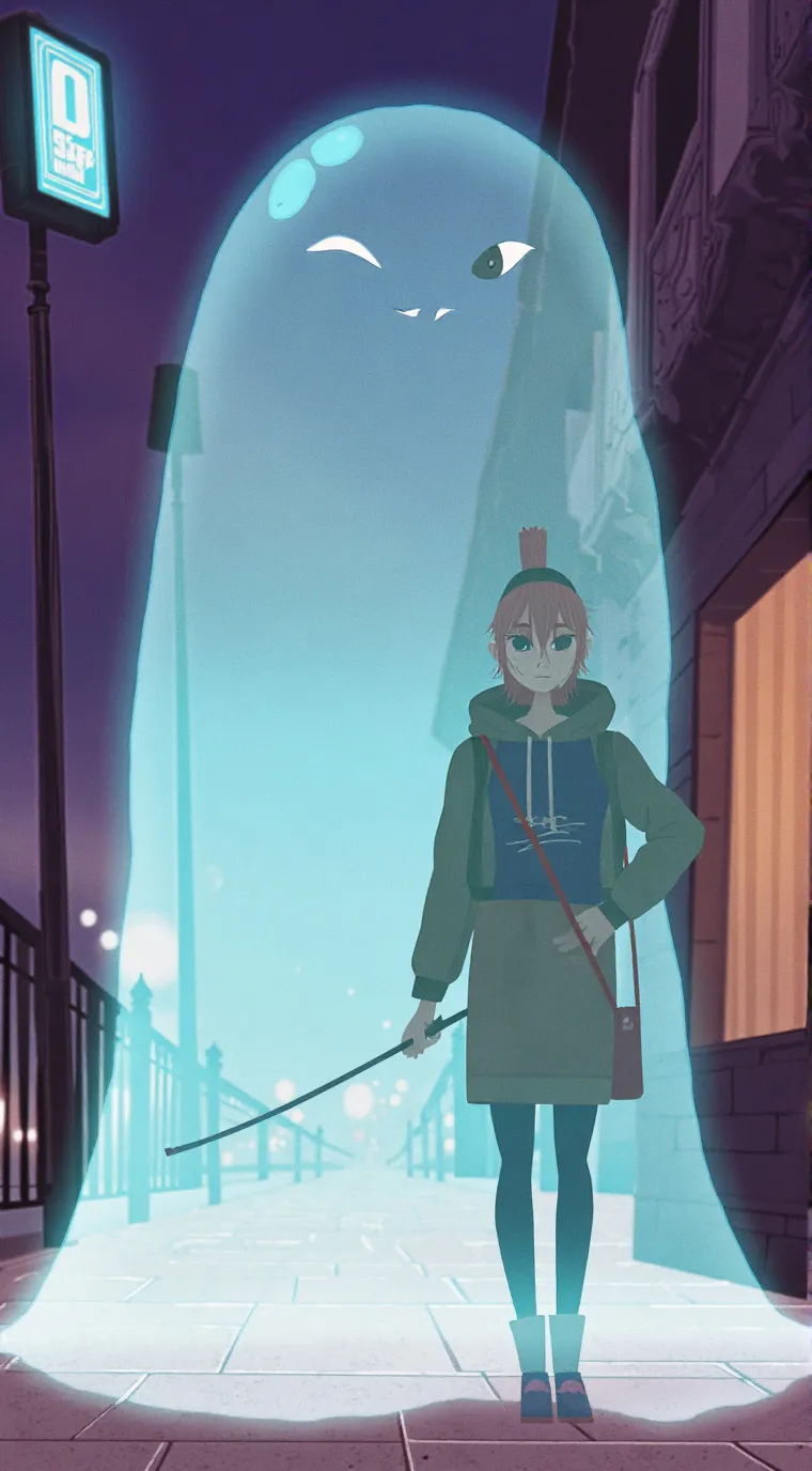 ai character: fantasma assassina background