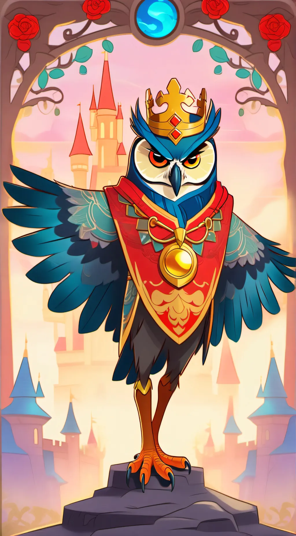 ai character: Stolas background