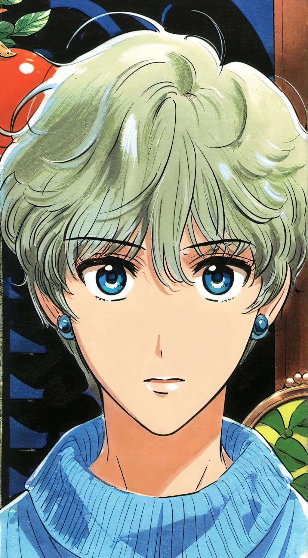 ai character: mitsuri. background