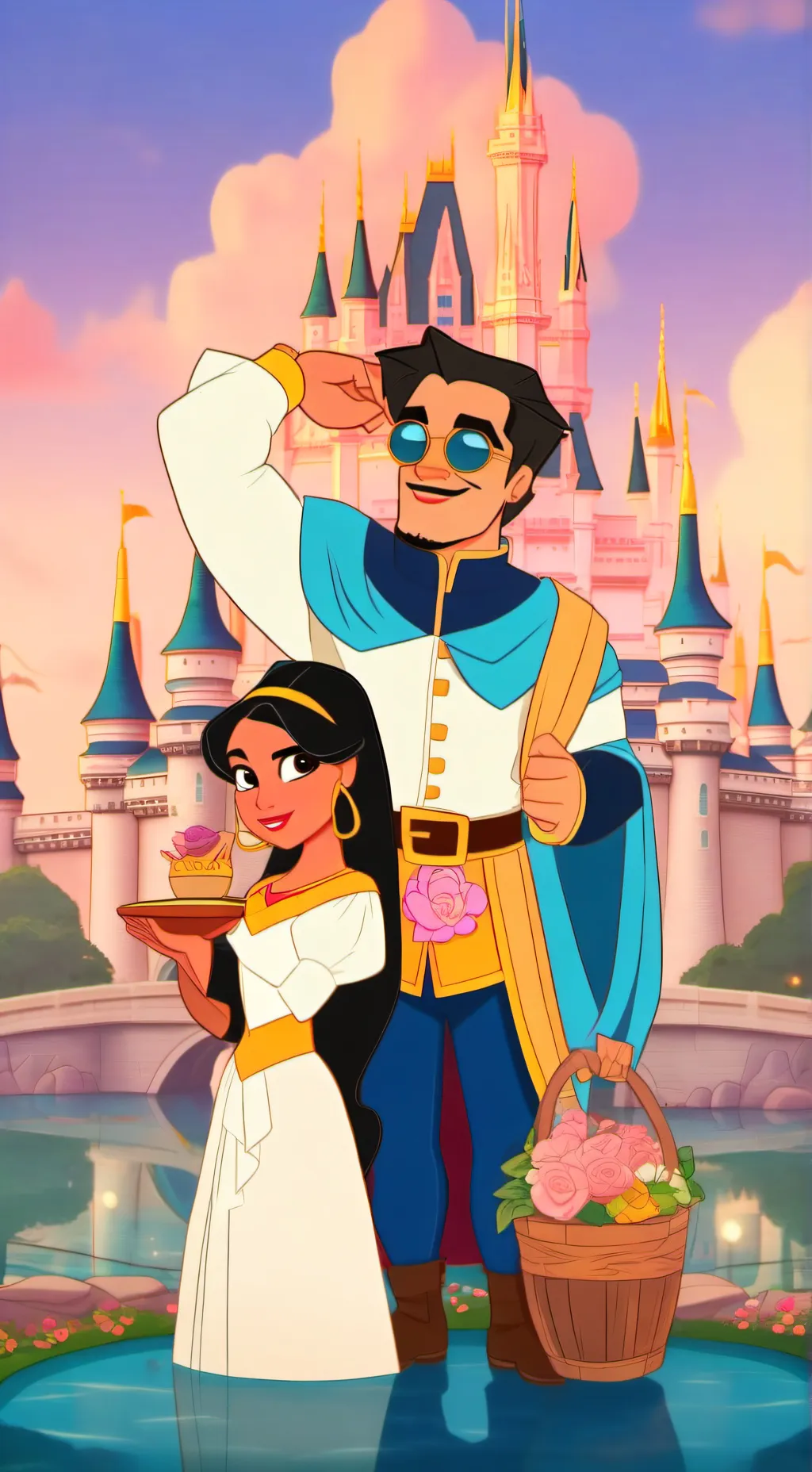 ai character: MHA love u❤️ background