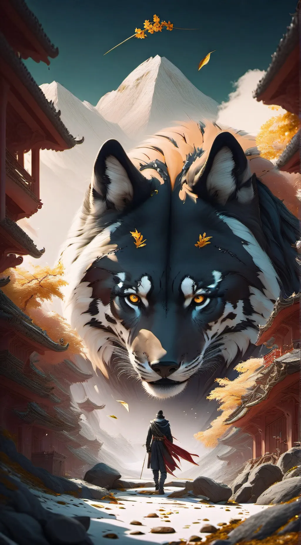 ai character: MHA animal  background