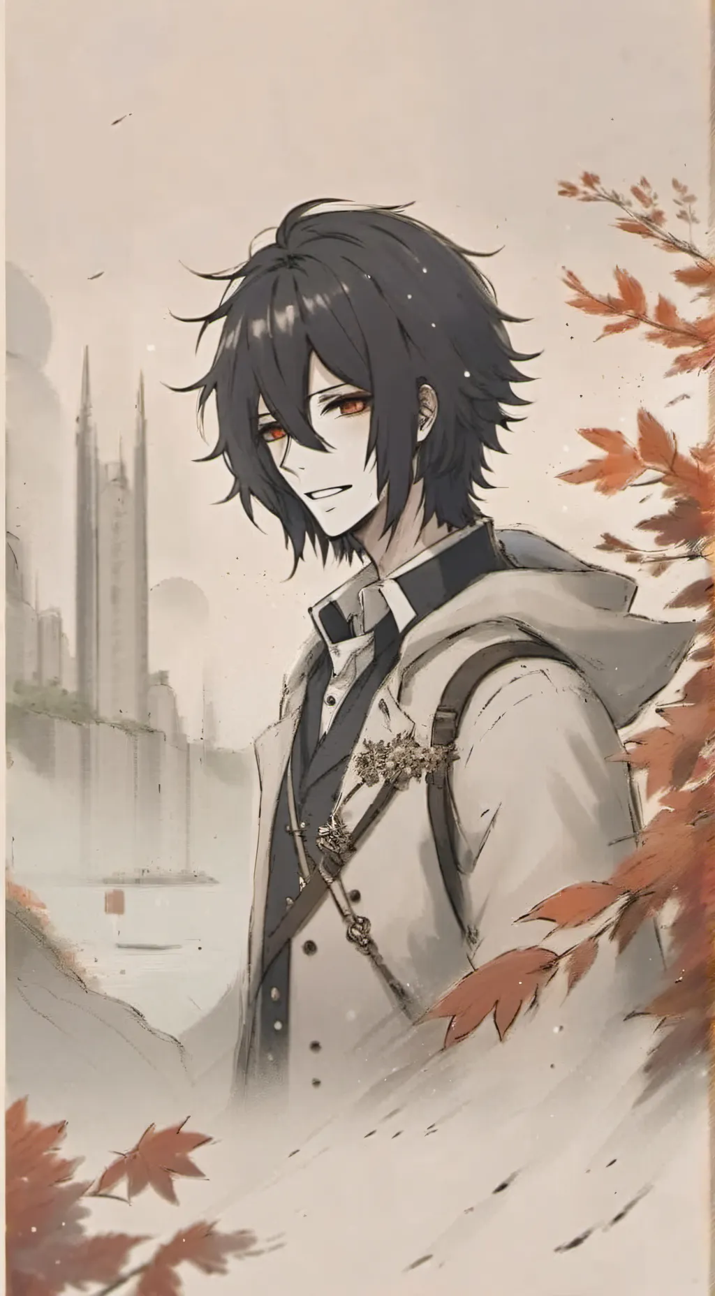 ai character: Jeff the killer background