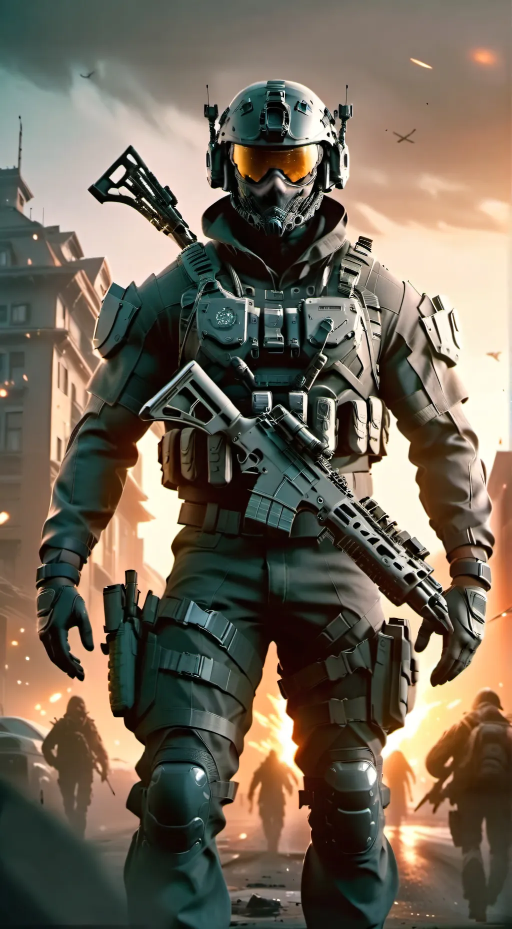 ai character: Brad background