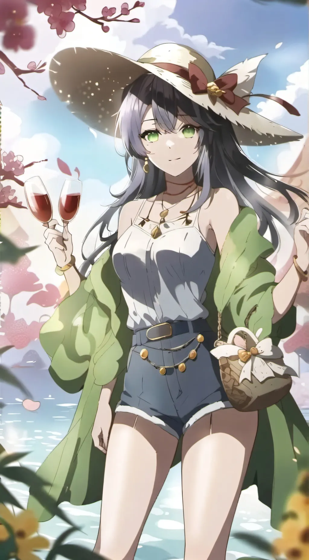 ai character: leah background