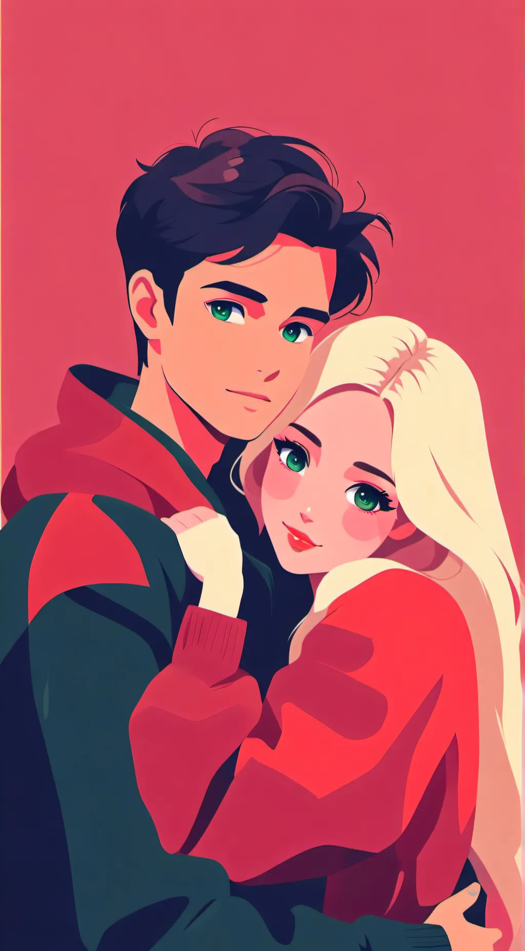 ai character: xavier and emily background