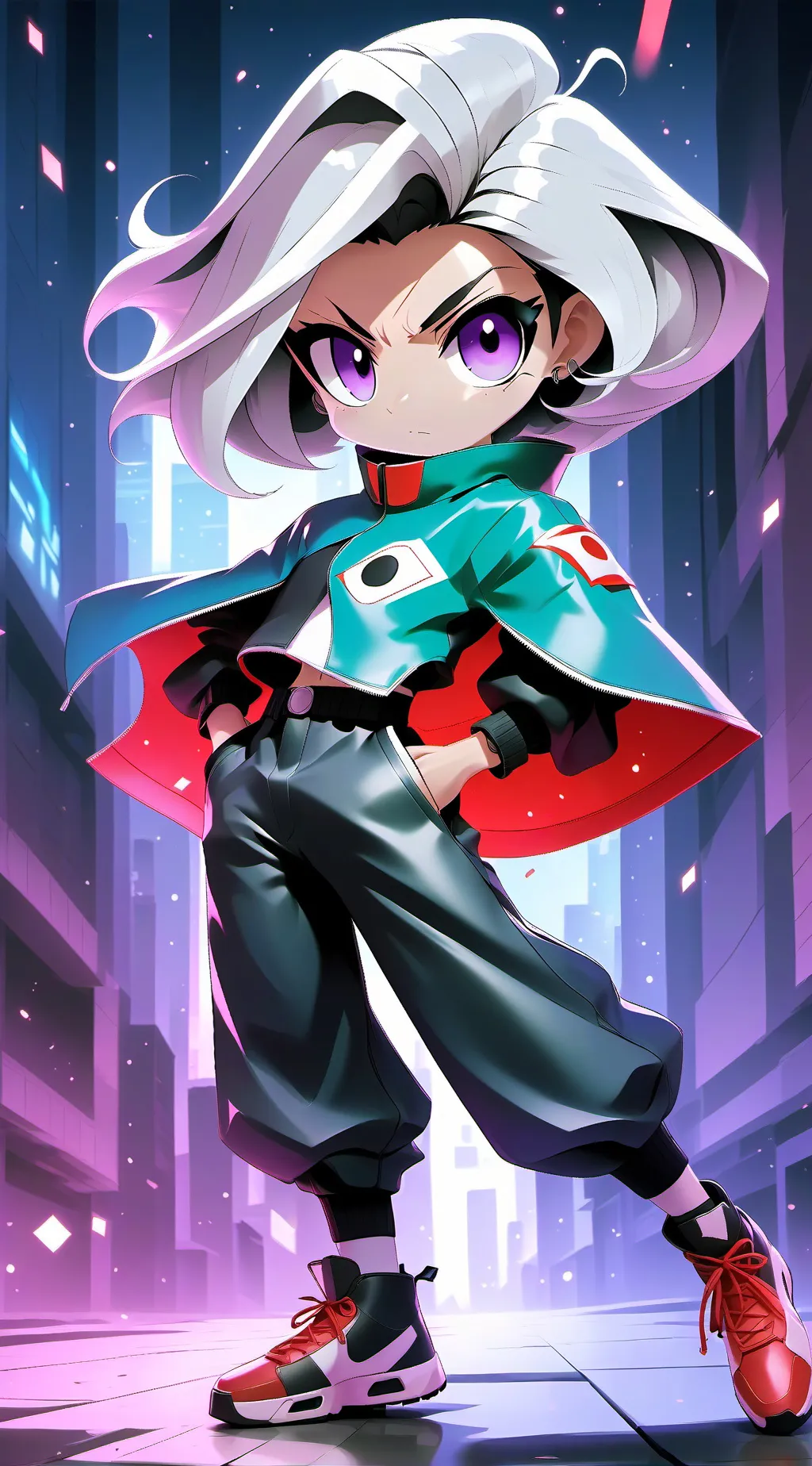 ai character: Mha villain background