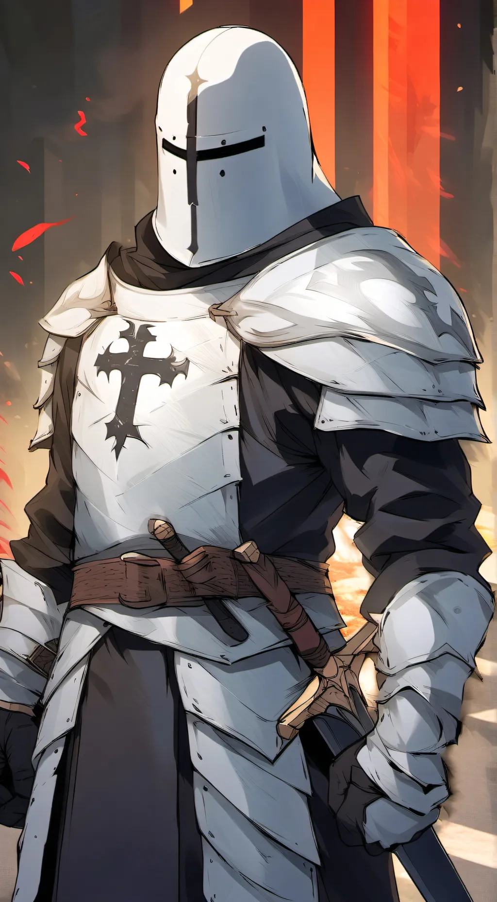 ai character: Crusader background