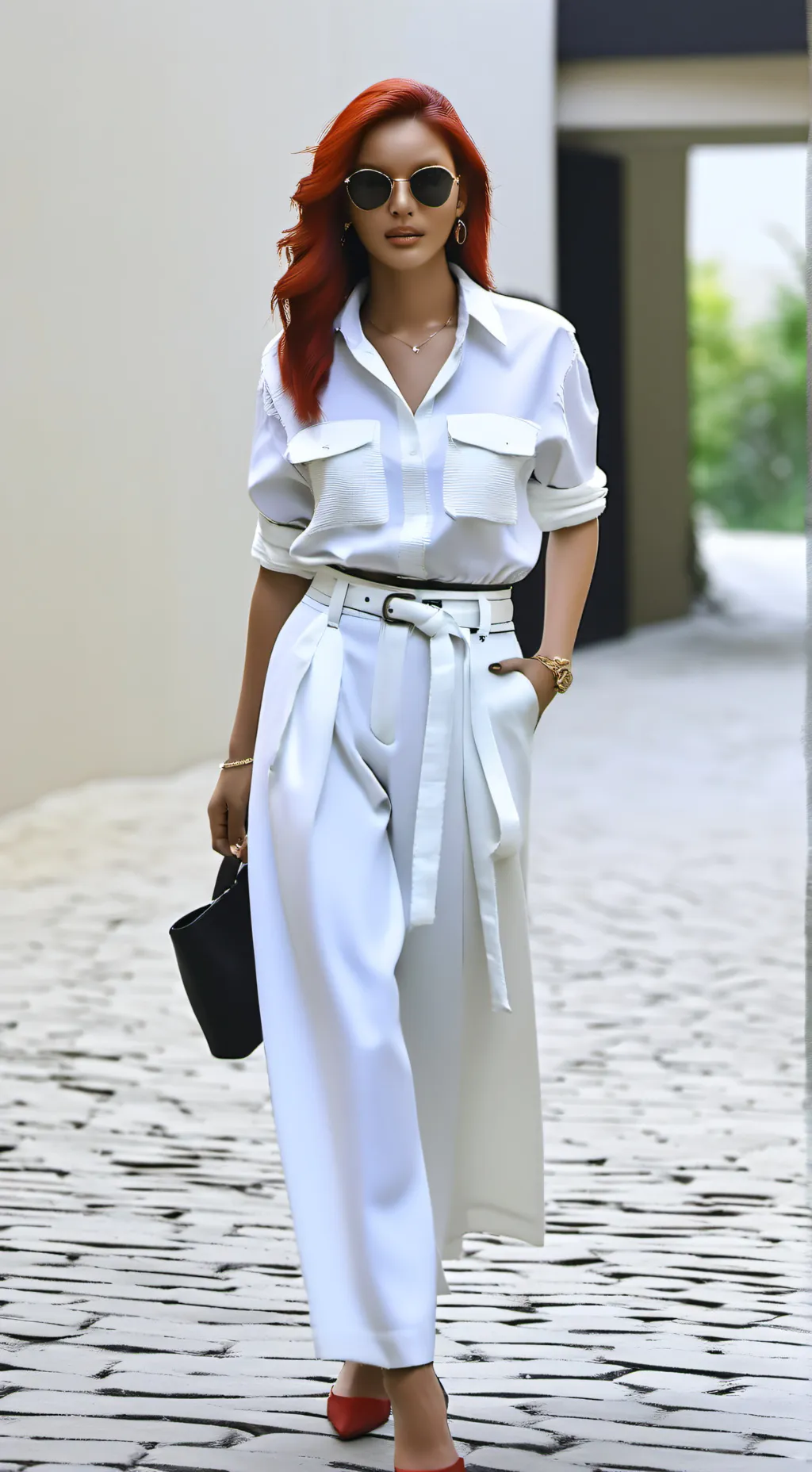 ai character: Addy background