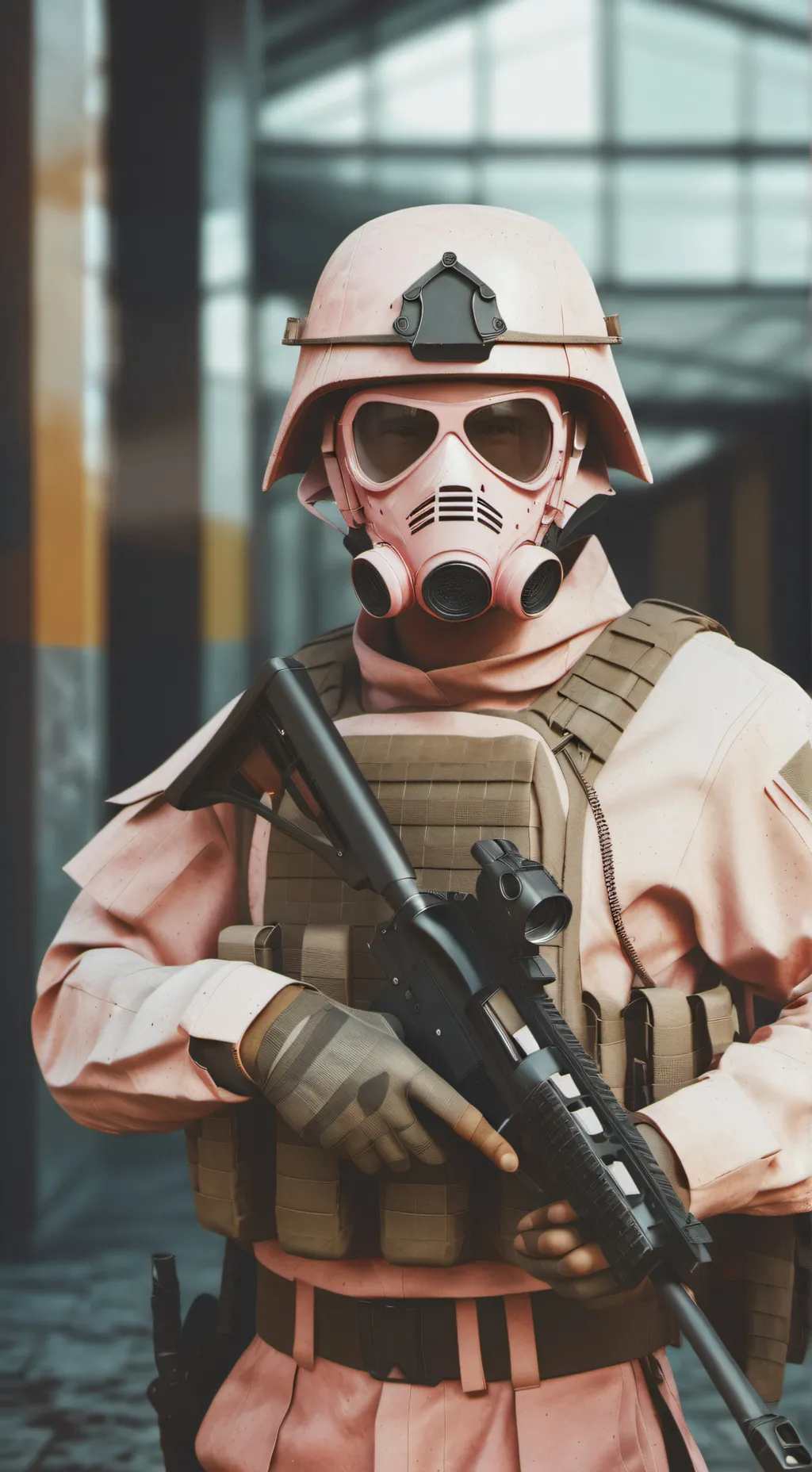 ai character: soldier  background