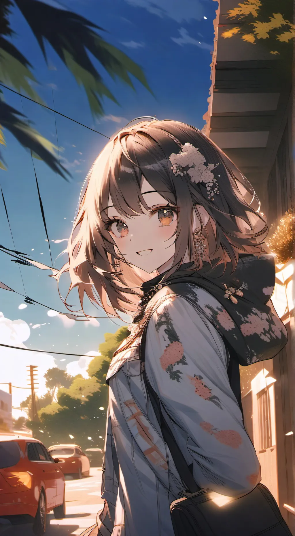 ai character: Brooklyn  background