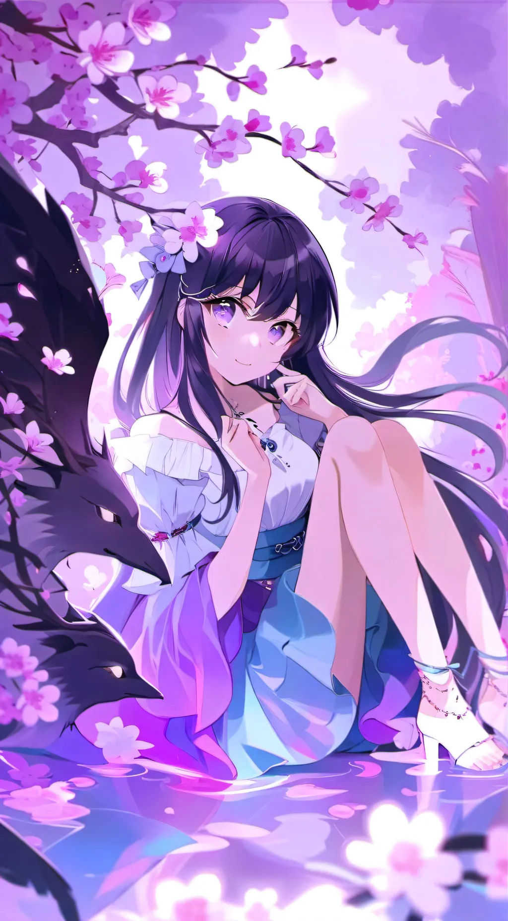 ai character: •Хошино Ай background