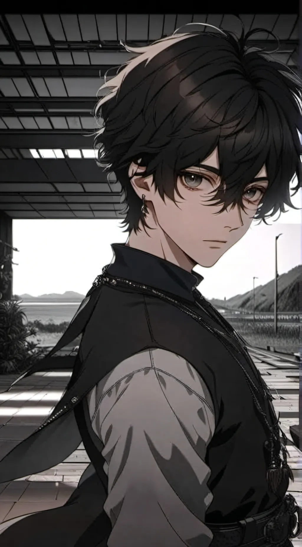 ai character: Lukas….. background