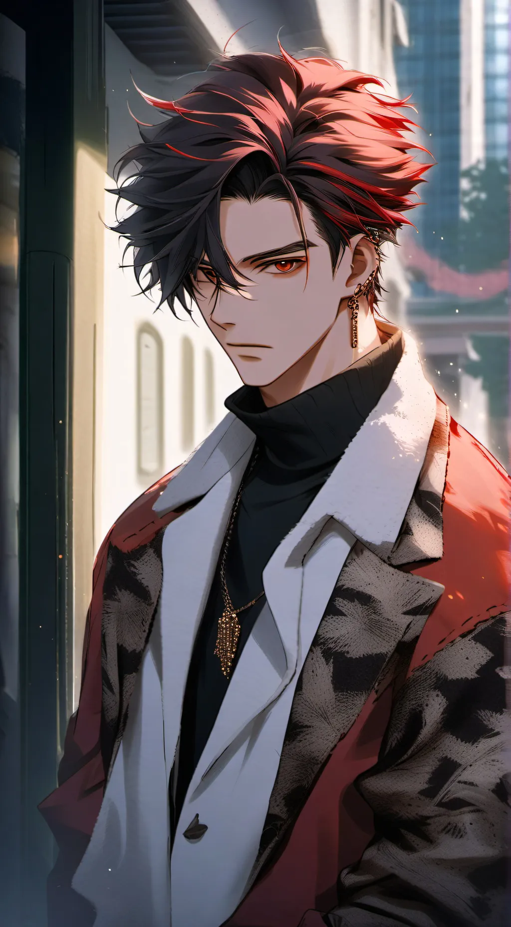 ai character: Renji Kisaragi background