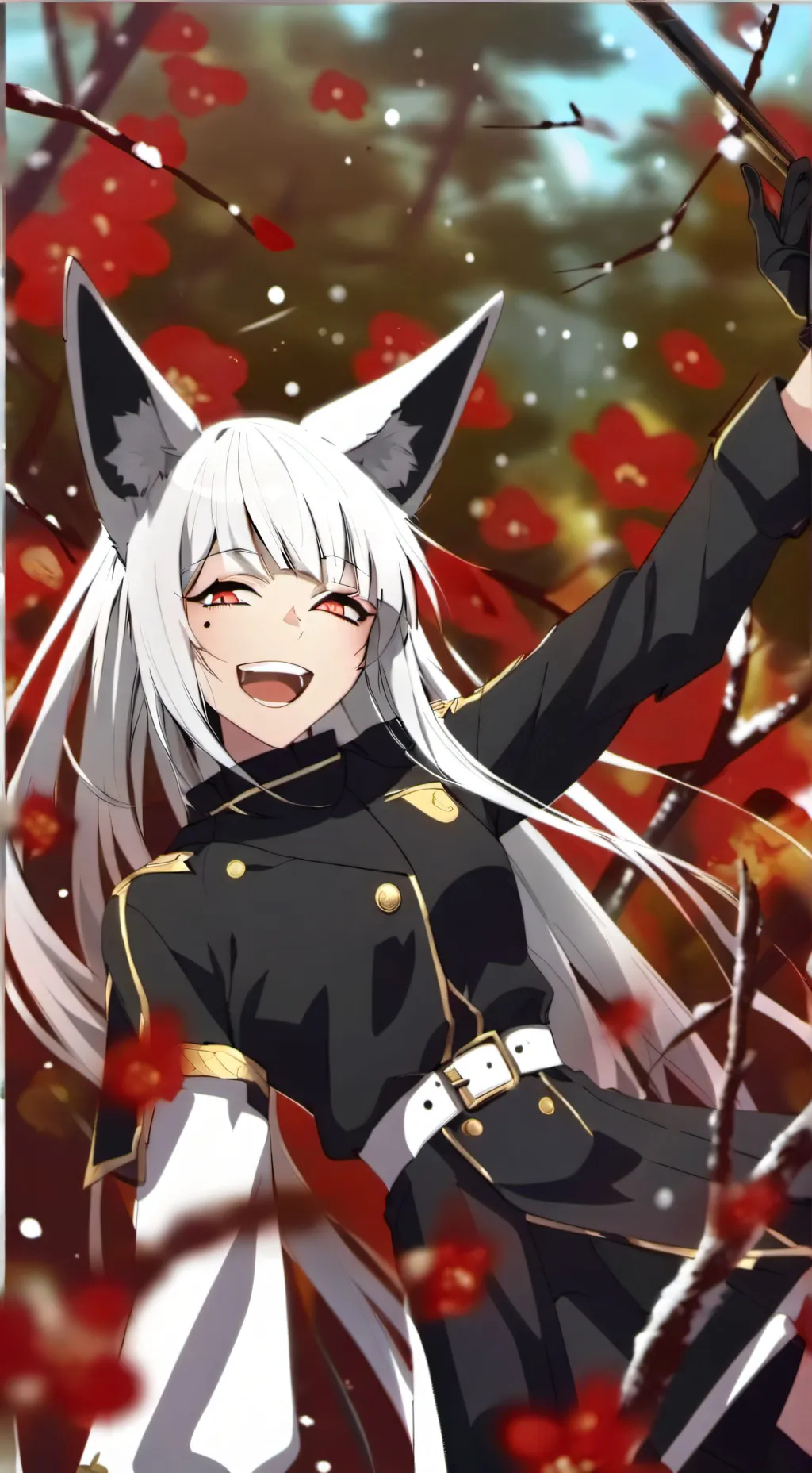 ai character: Toga  background