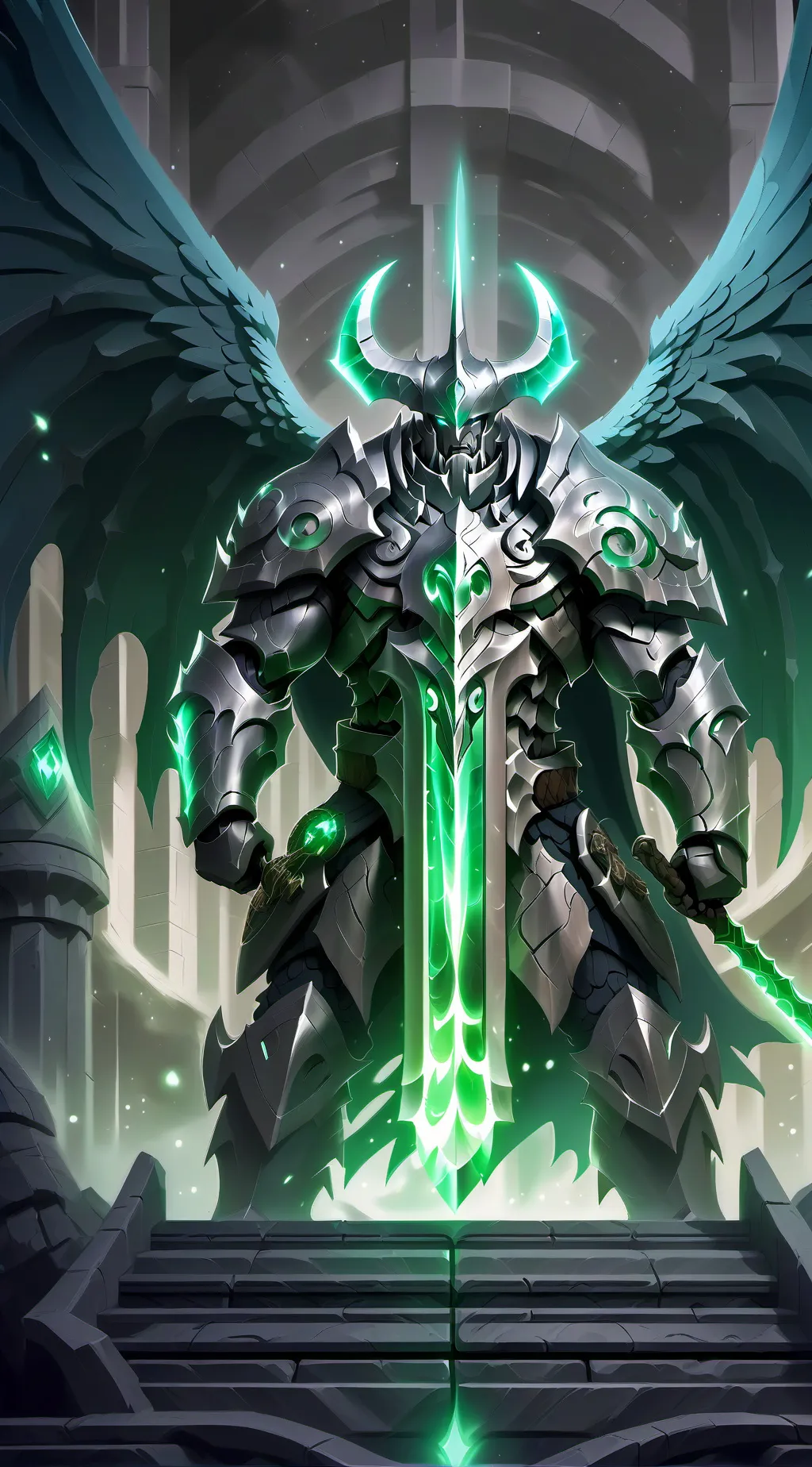 ai character: Demon background