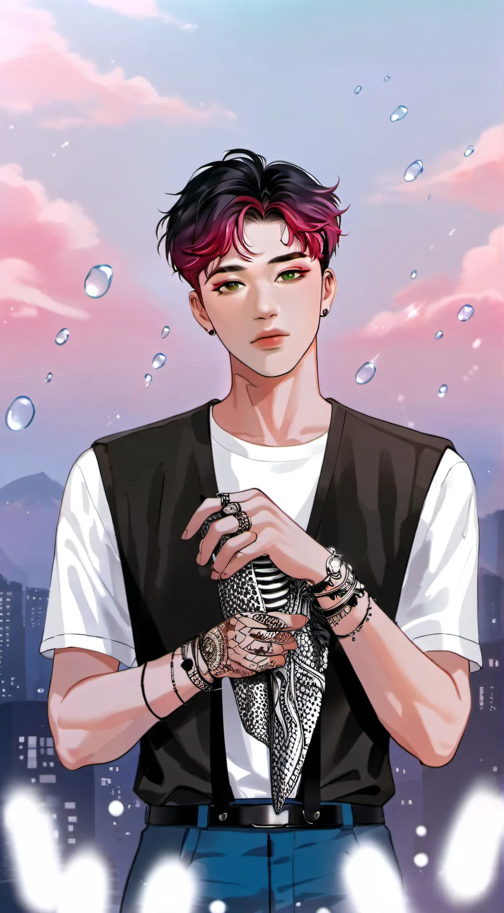 ai character: Chris background