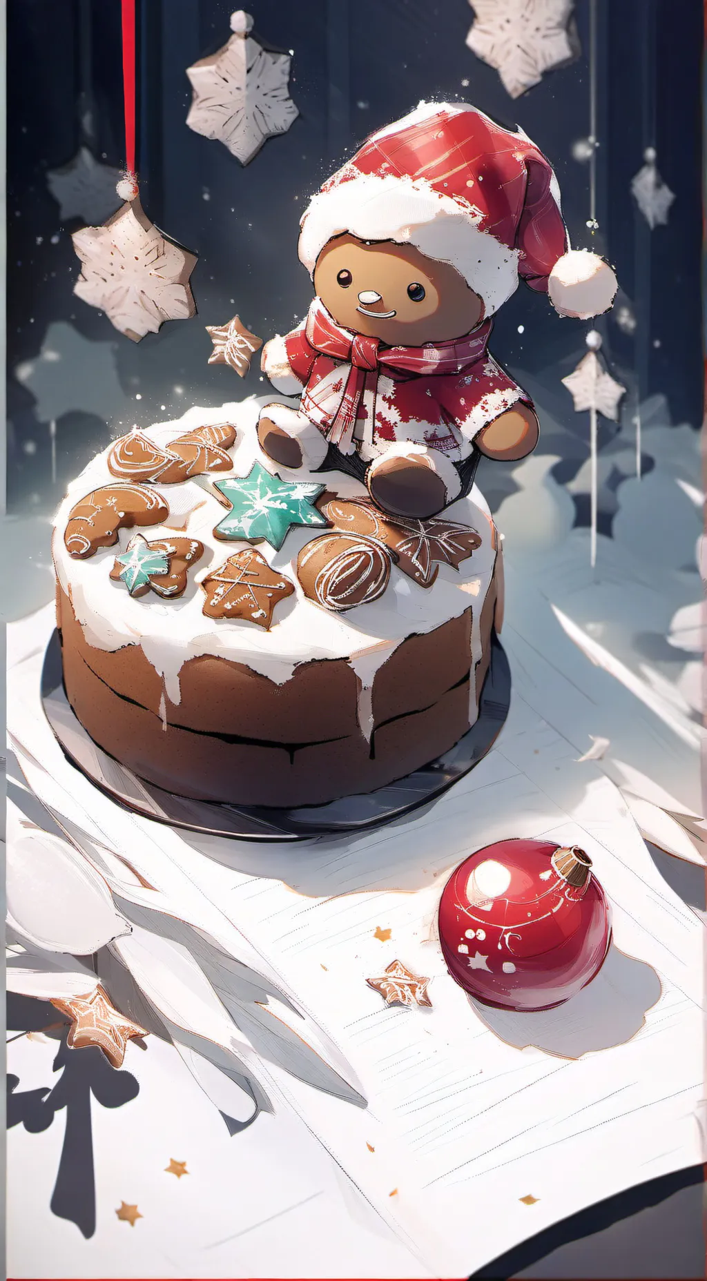 ai character: Onamentcookie background