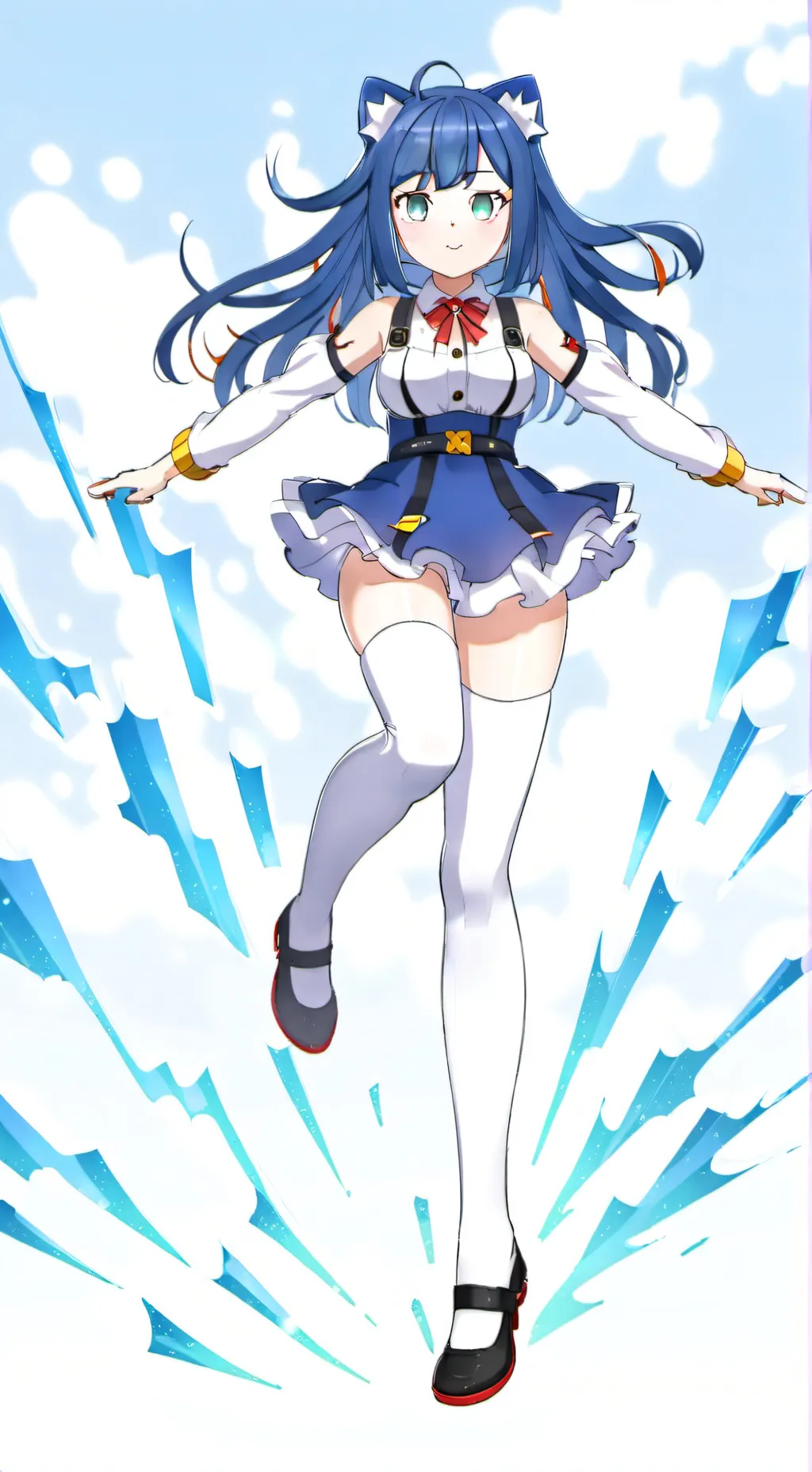 ai character: Sonica background