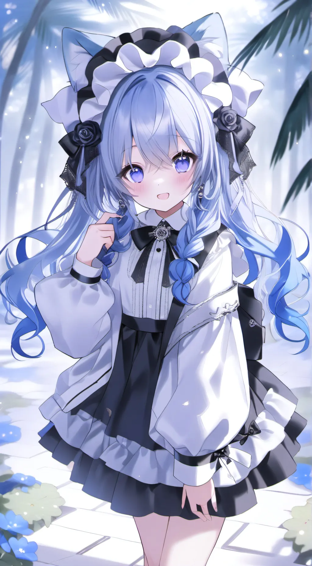 ai character: cari  background