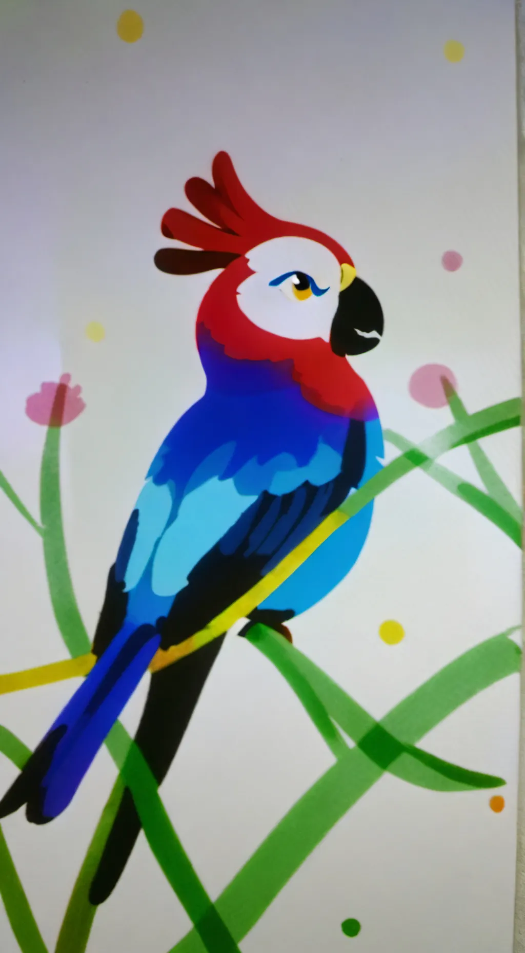 ai character: Dandy hates astro background