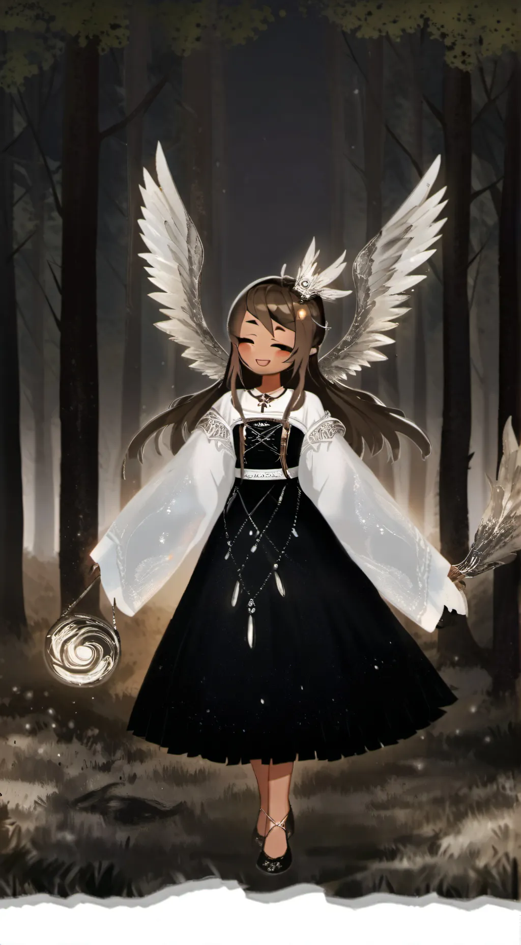 ai character: elfe background