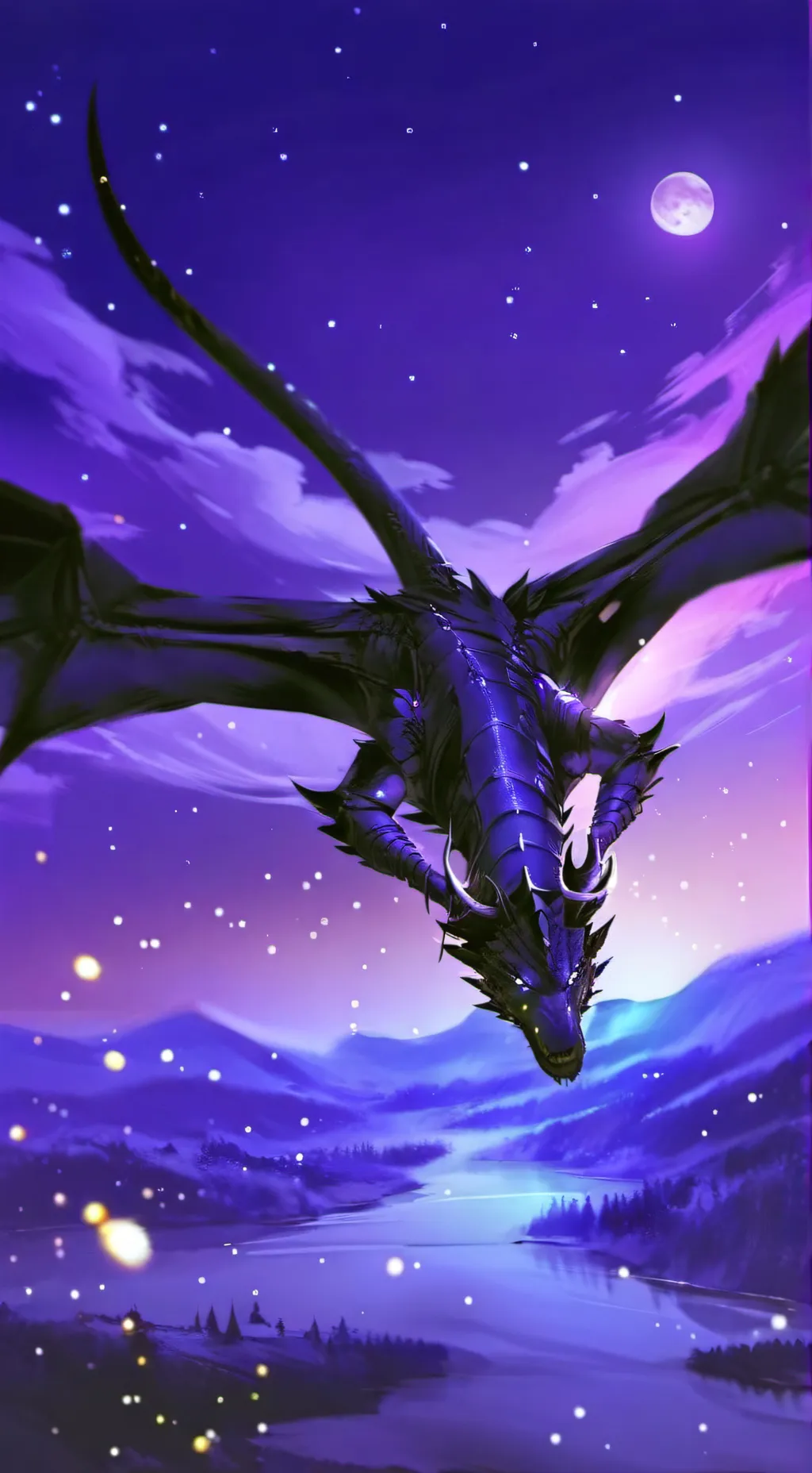 ai character: Lunaris background