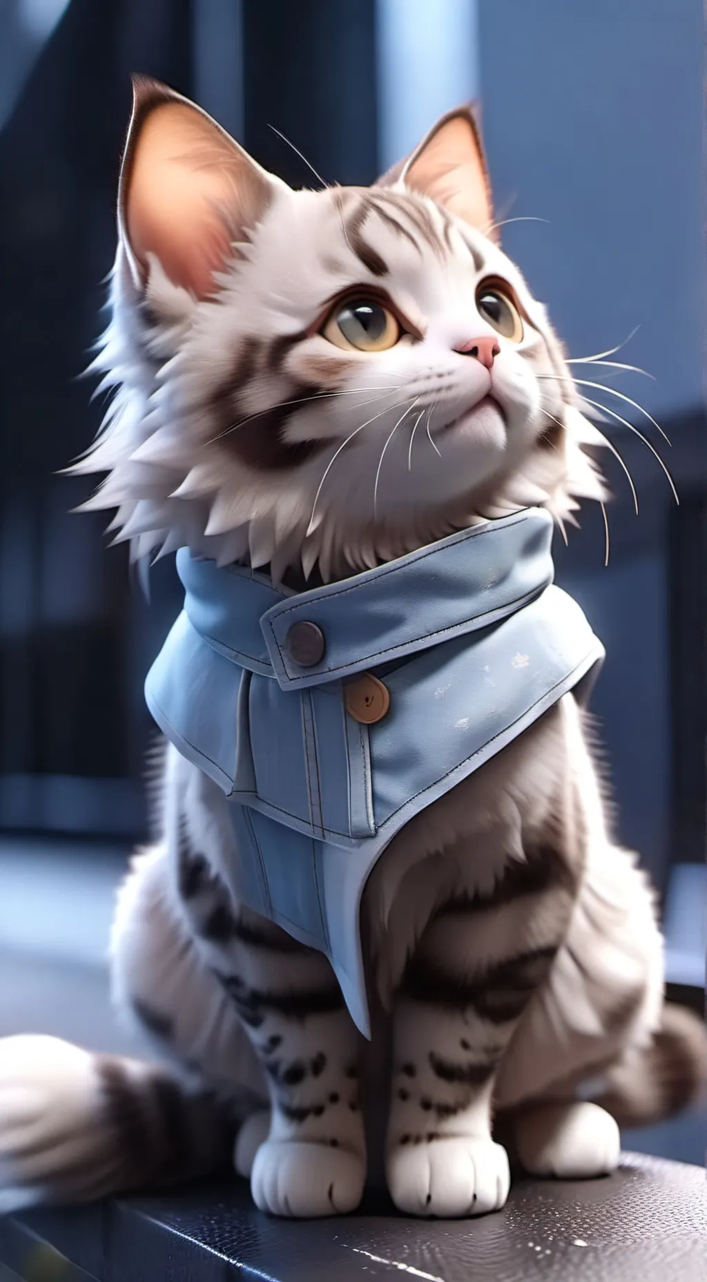 ai character: mittens background