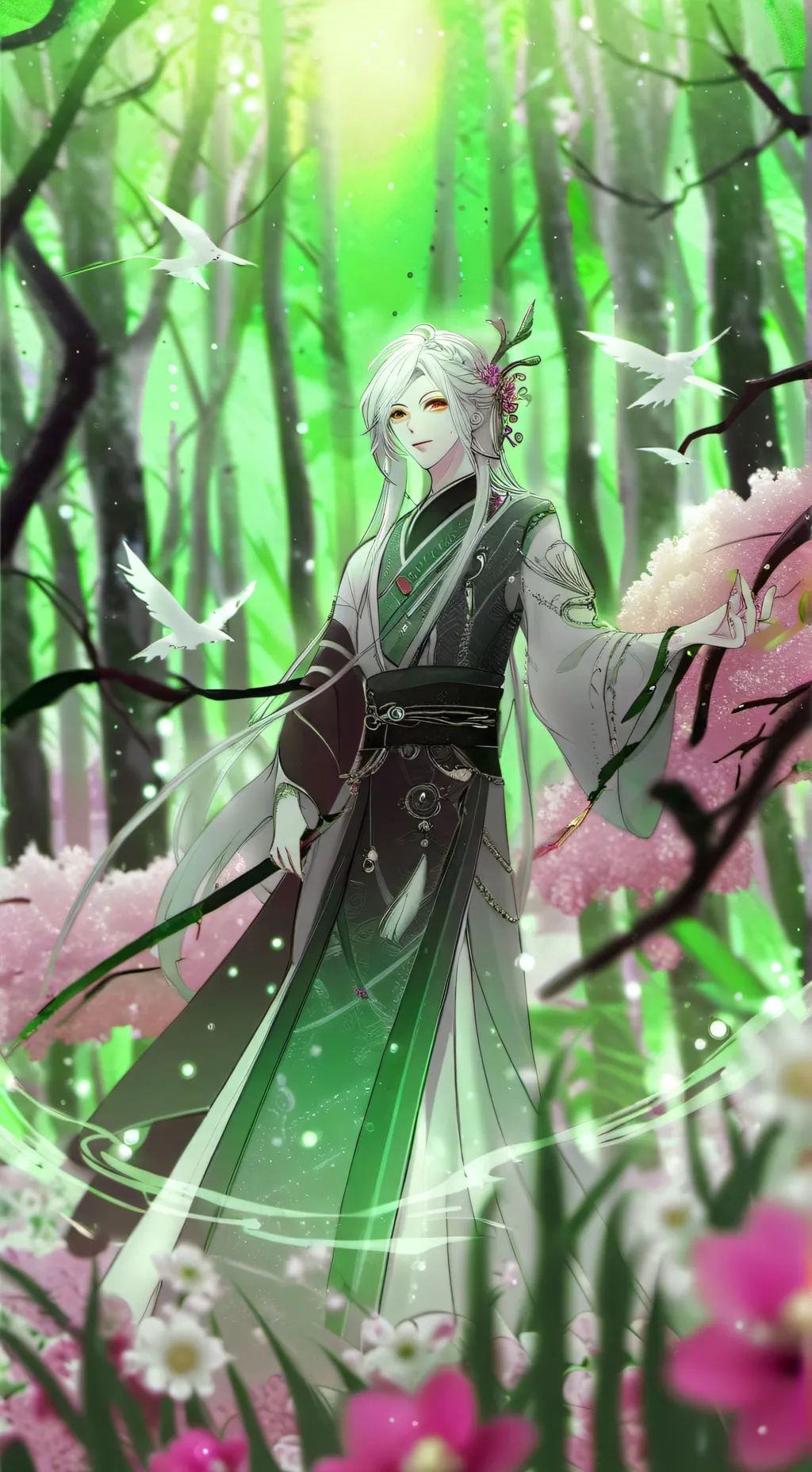 ai character: Vee x Astro background