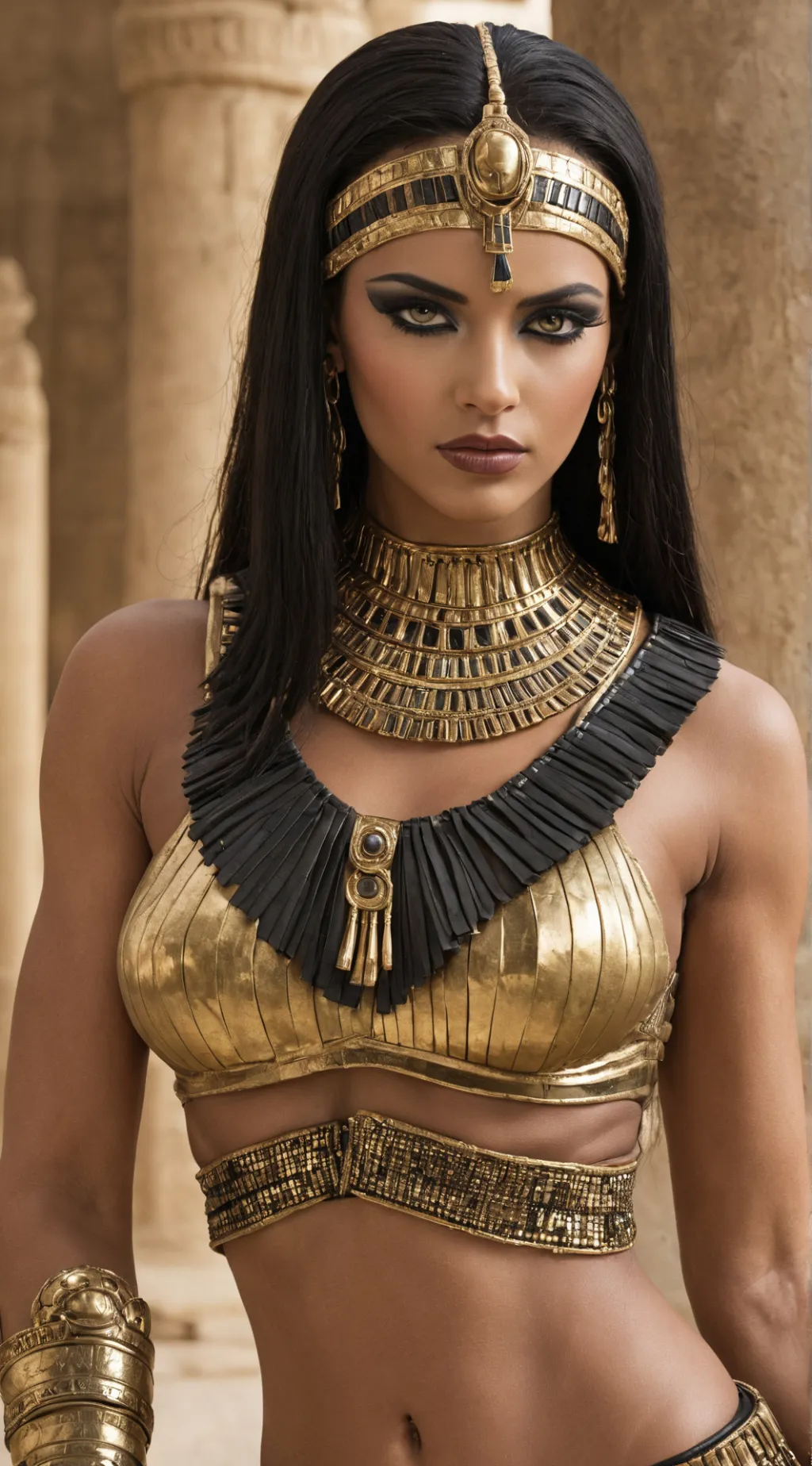 ai character: Cleopatra background
