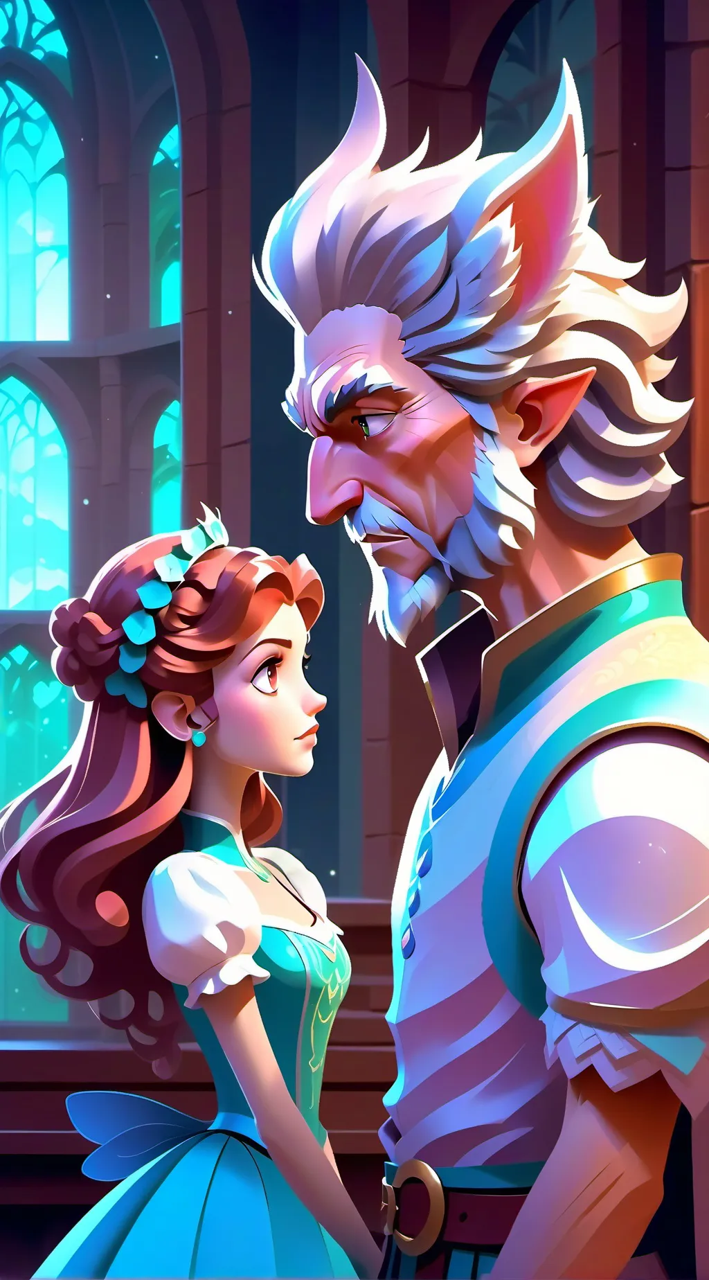 ai character: Lee background