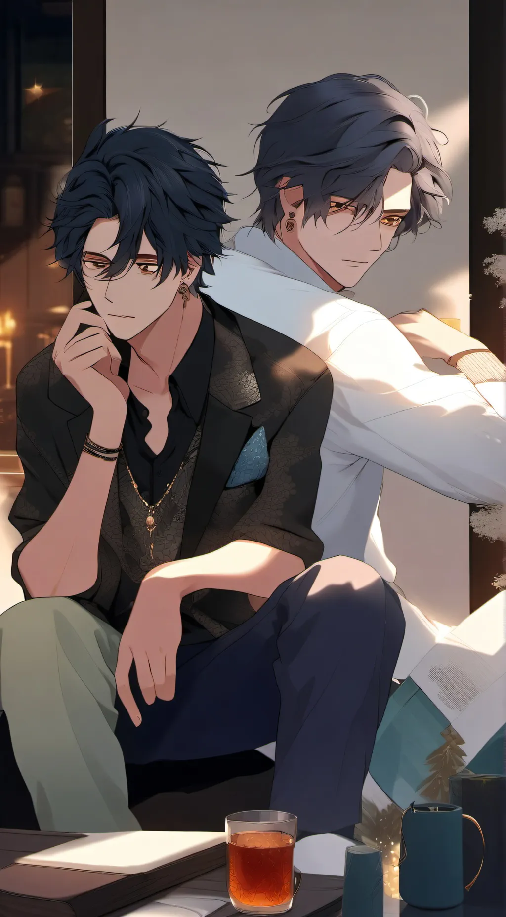 ai character: deine Papa    background