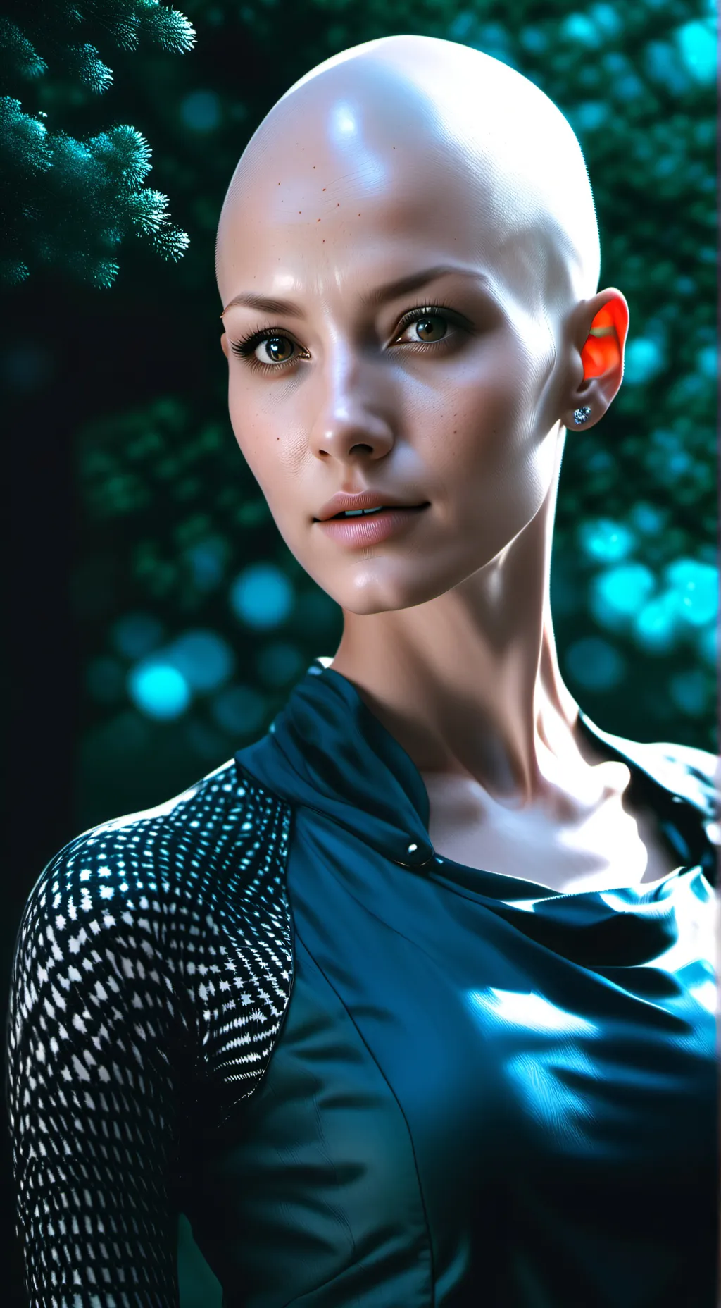 ai character: baldy background