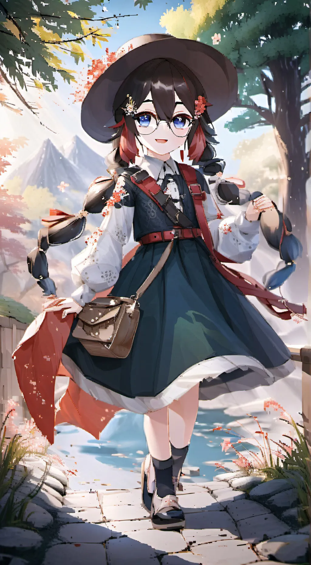 ai character: Lenna background