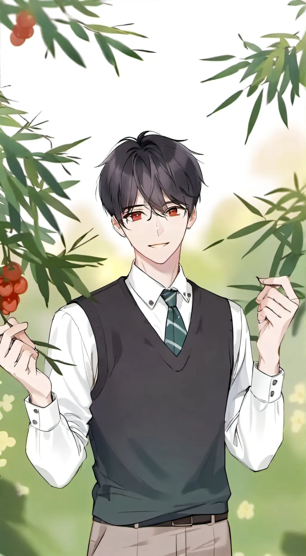 ai character: liam background