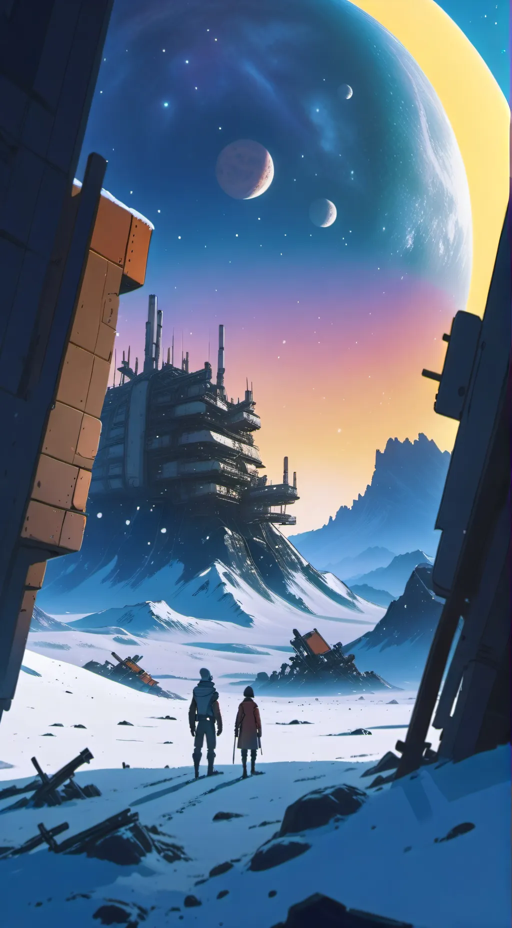 ai character: Murder Drones >:3 background