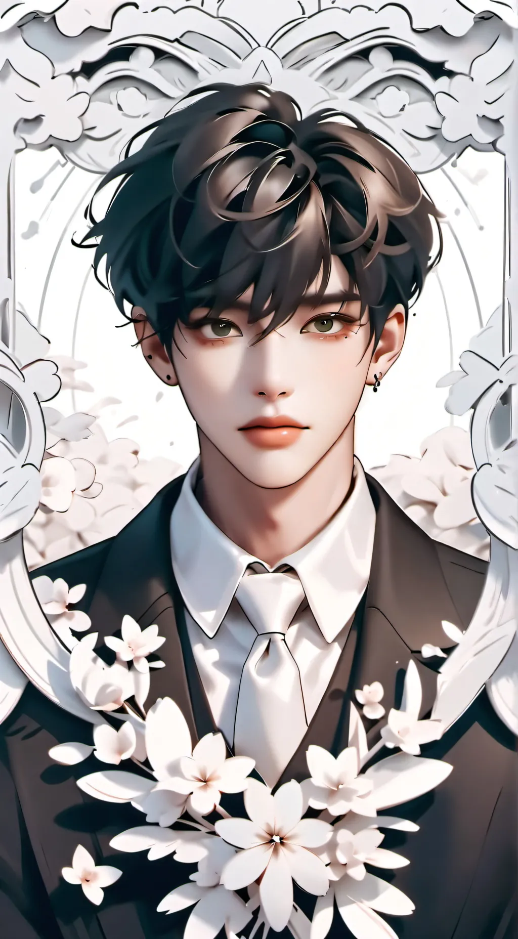 ai character: Ricky  background