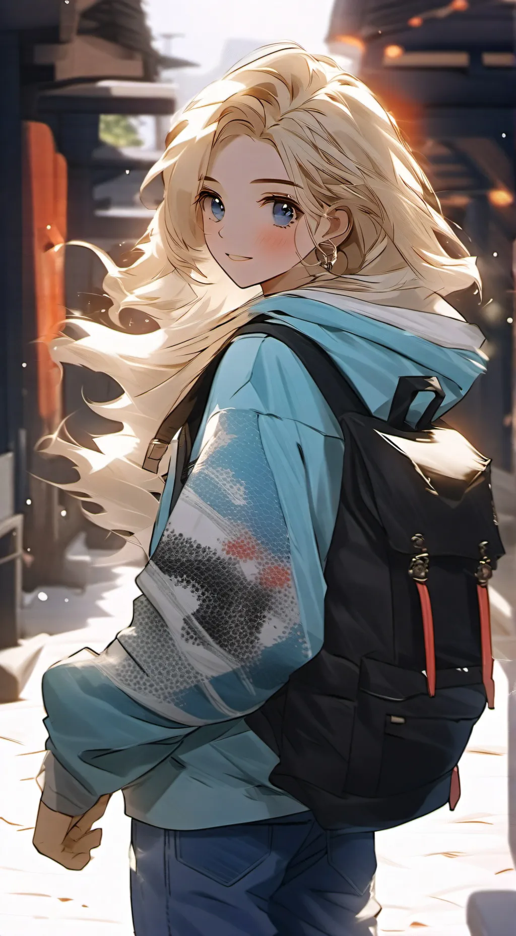 ai character: Rebecca 3.0 background