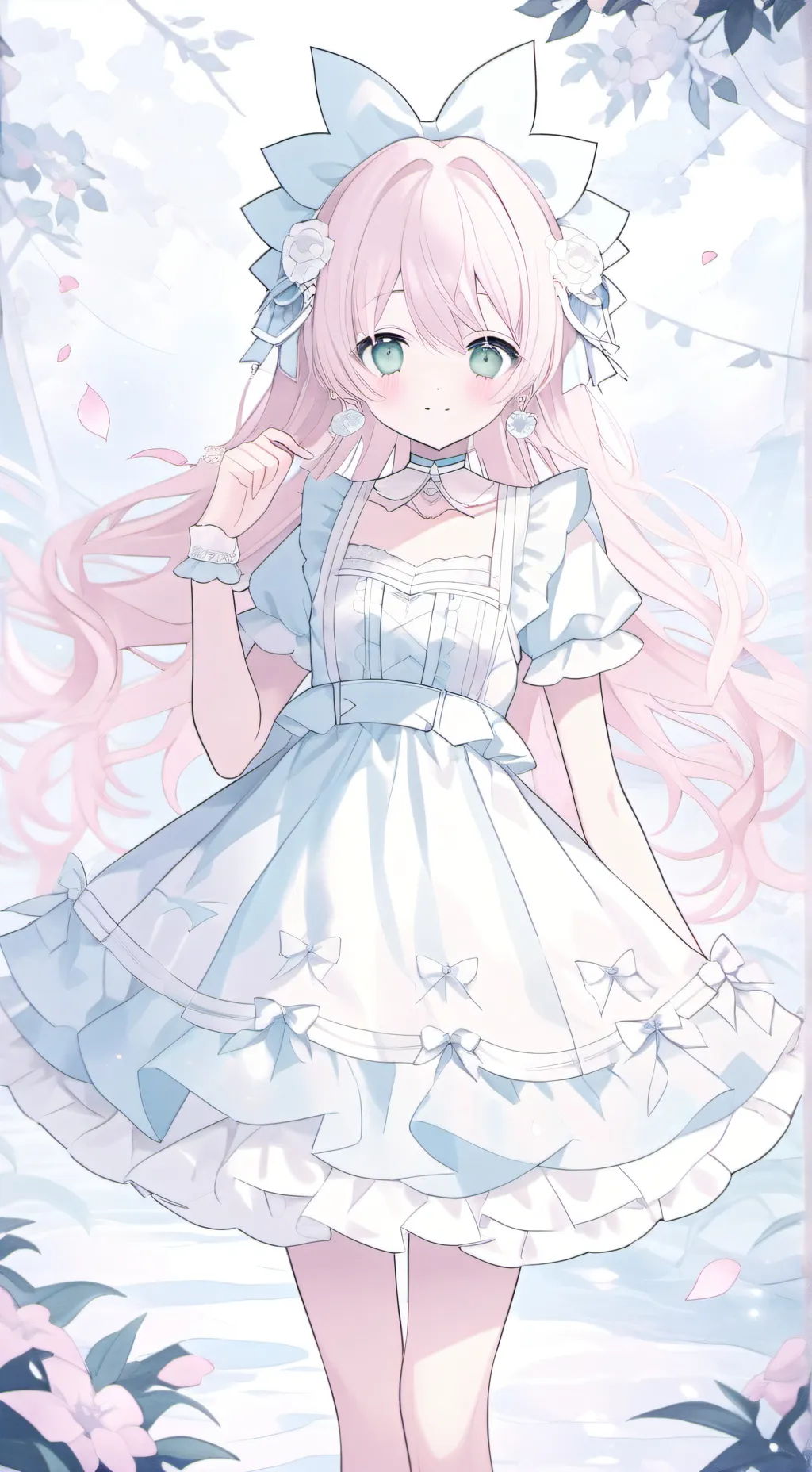 ai character: 三人生存世界末日 background