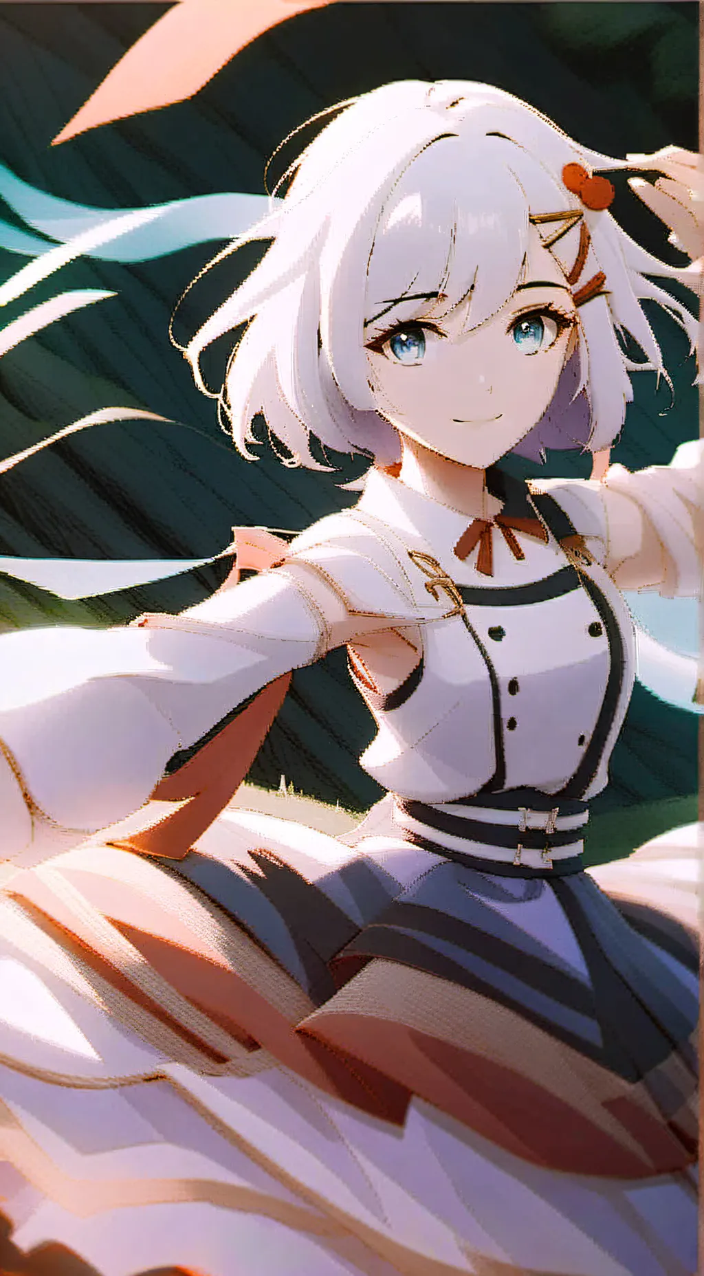 ai character: Snowie background