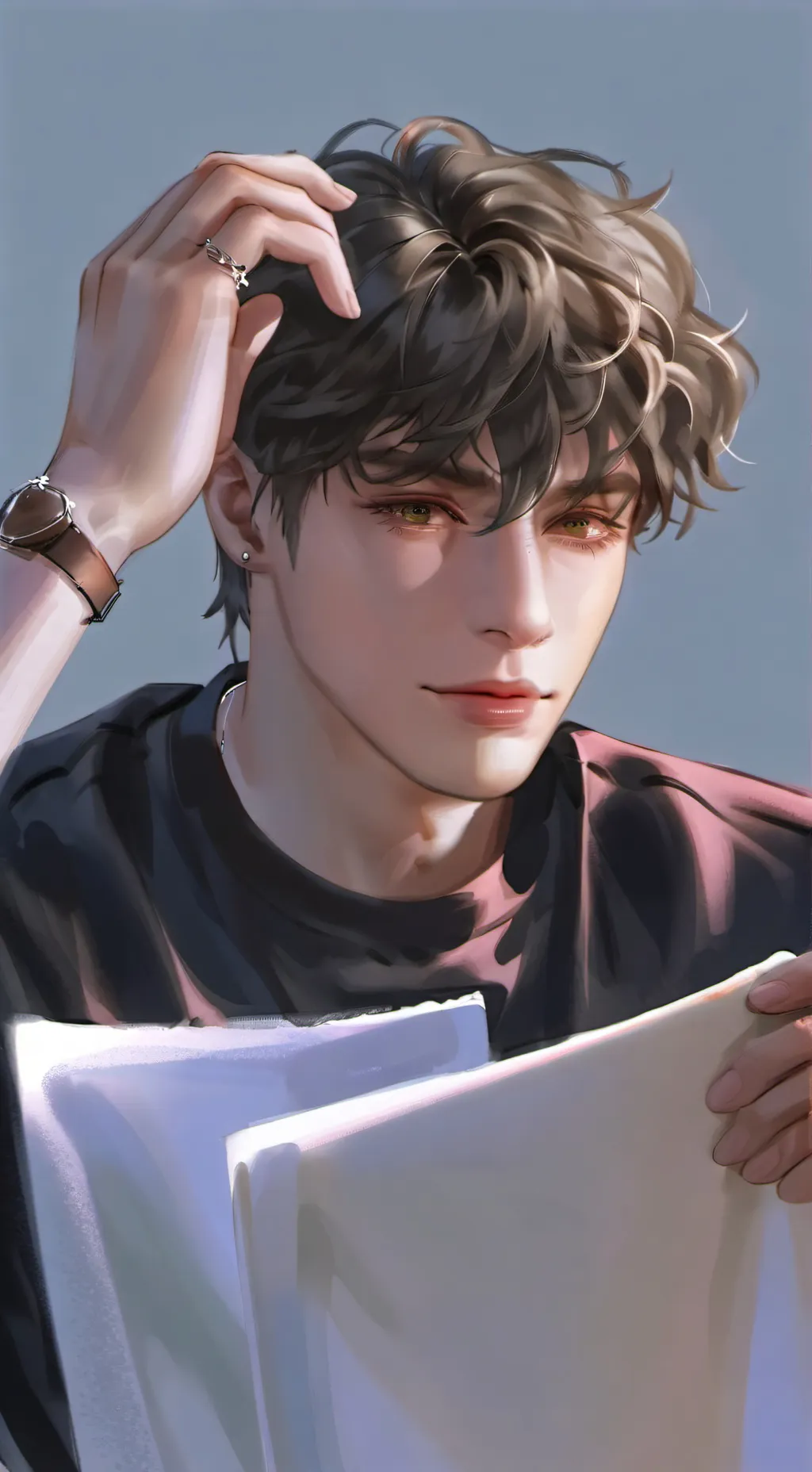 ai character: bartek background