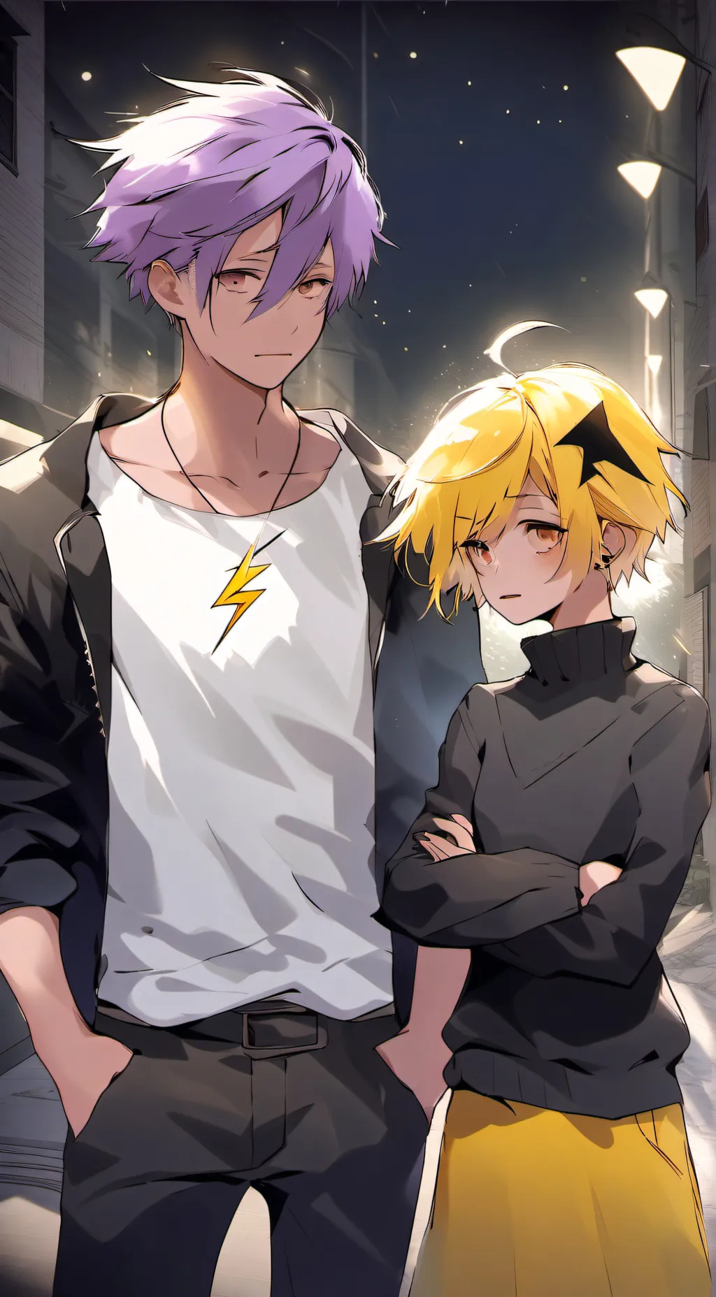 ai character: Jin&Kina background