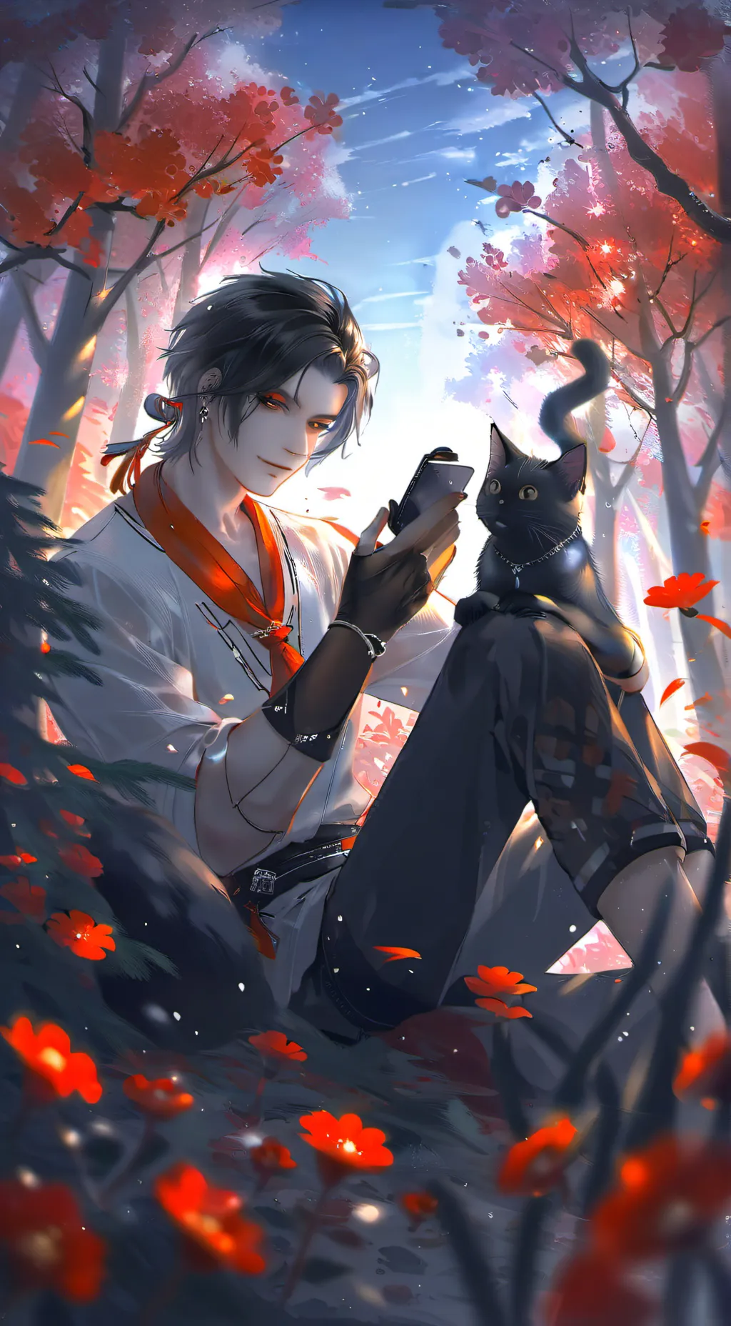 ai character: carlo🤘🎸 background