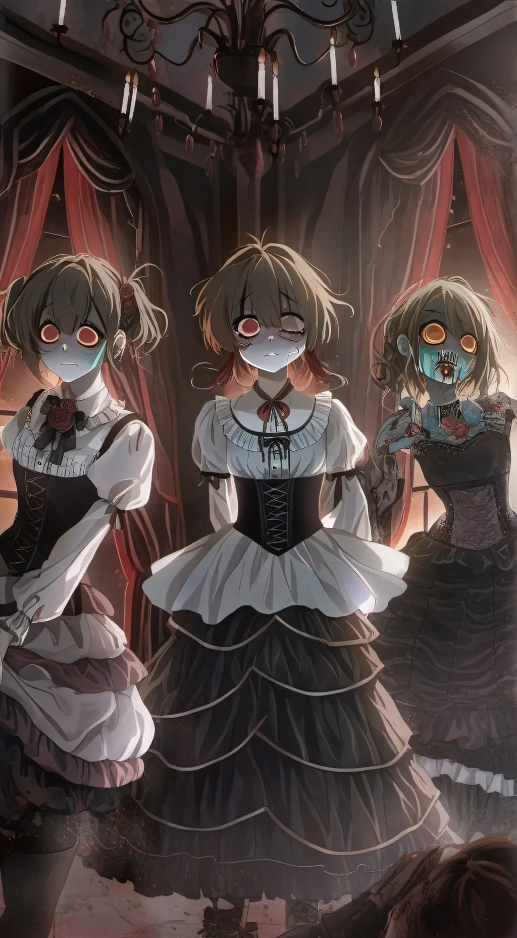 ai character: Зомбитянс background