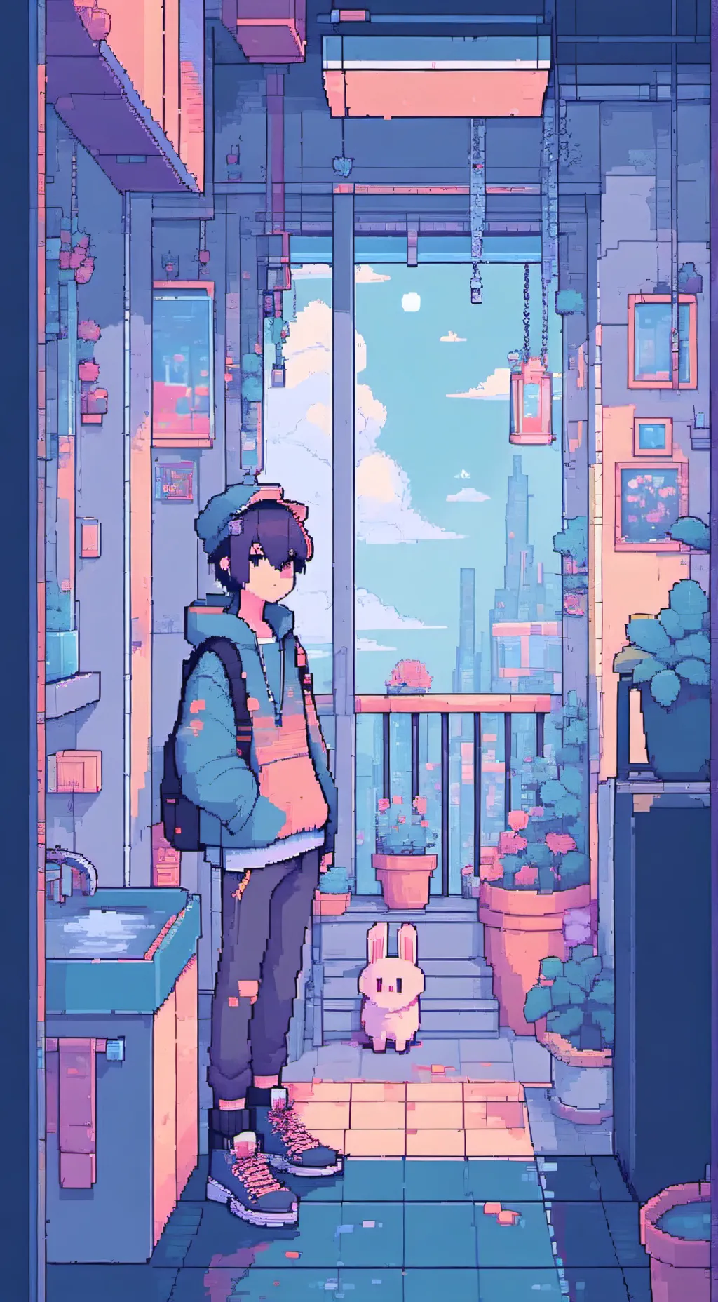 ai character: Liam  background