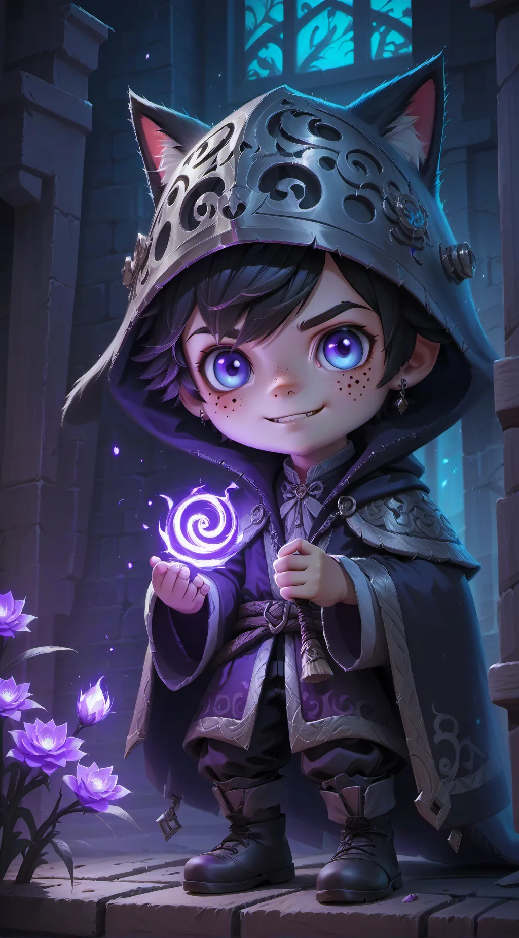 ai character: Хиросим background