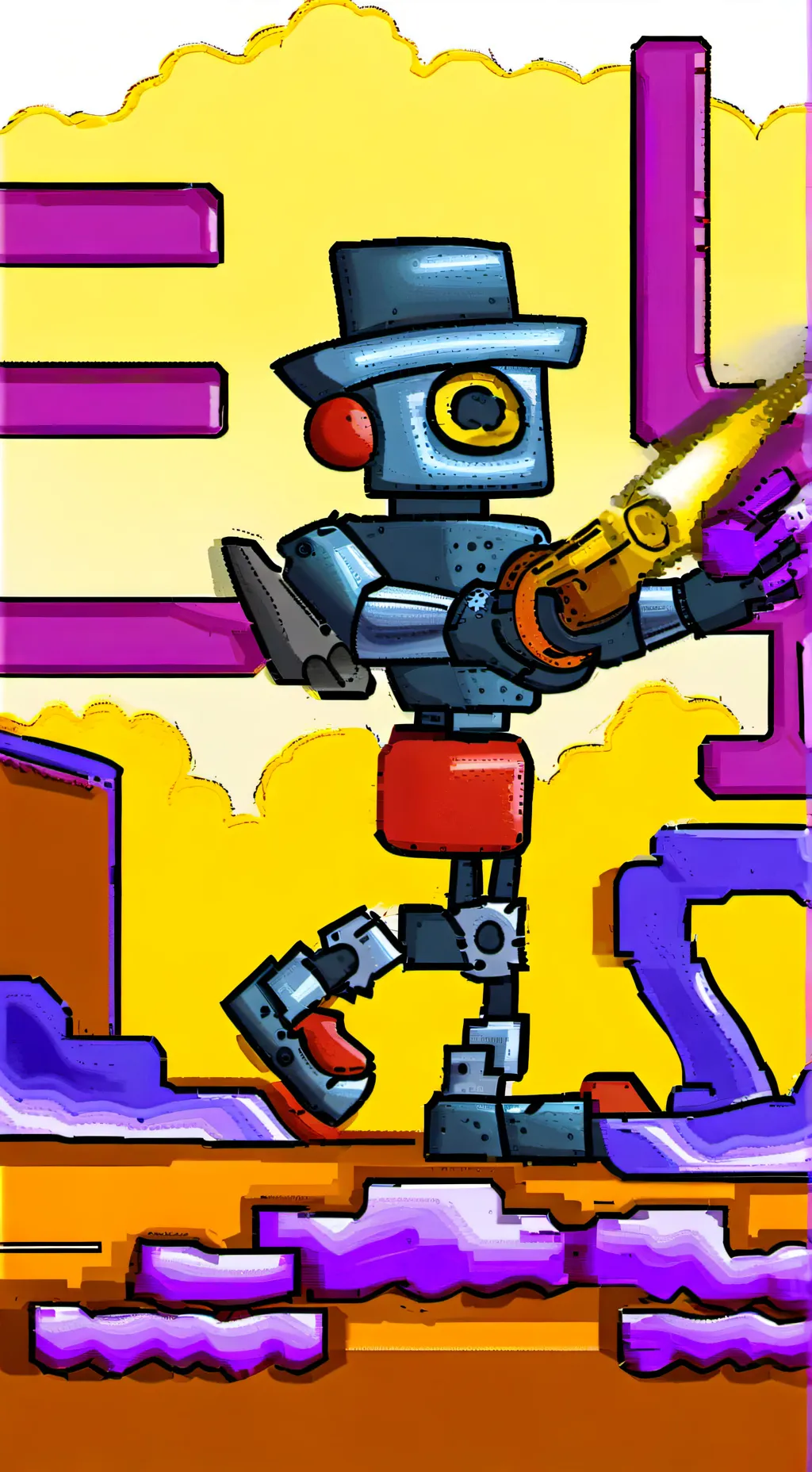 ai character: darryl background