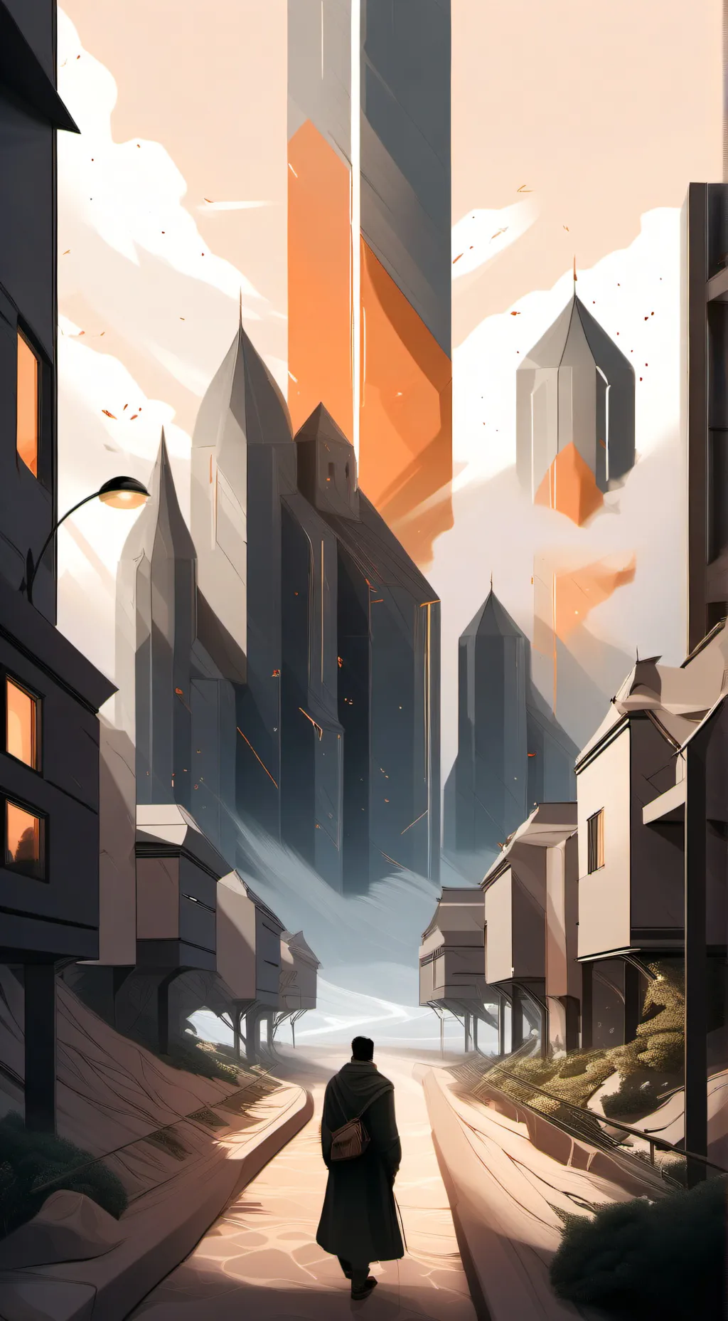 ai character: !Sprunki City! background