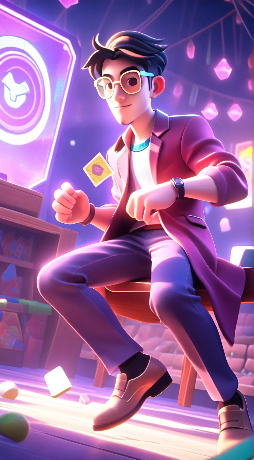 ai character: no job background