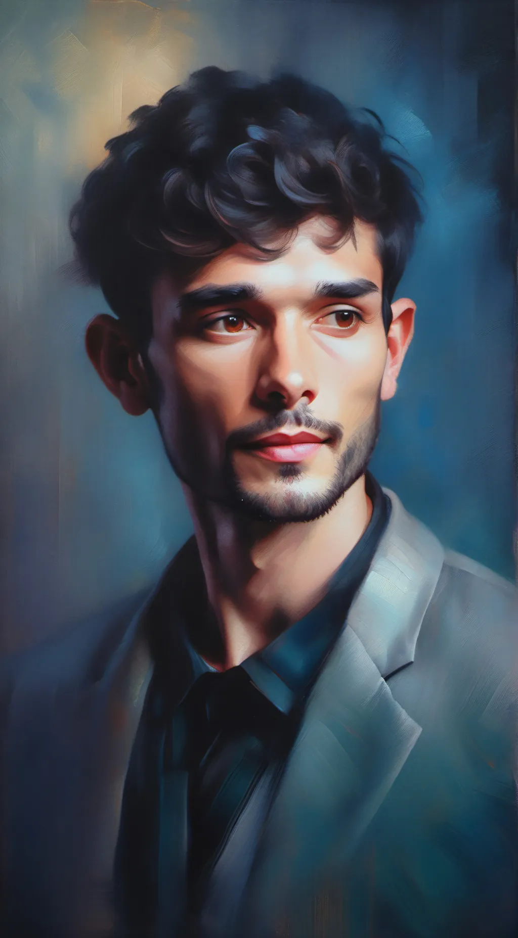 ai character: michi background